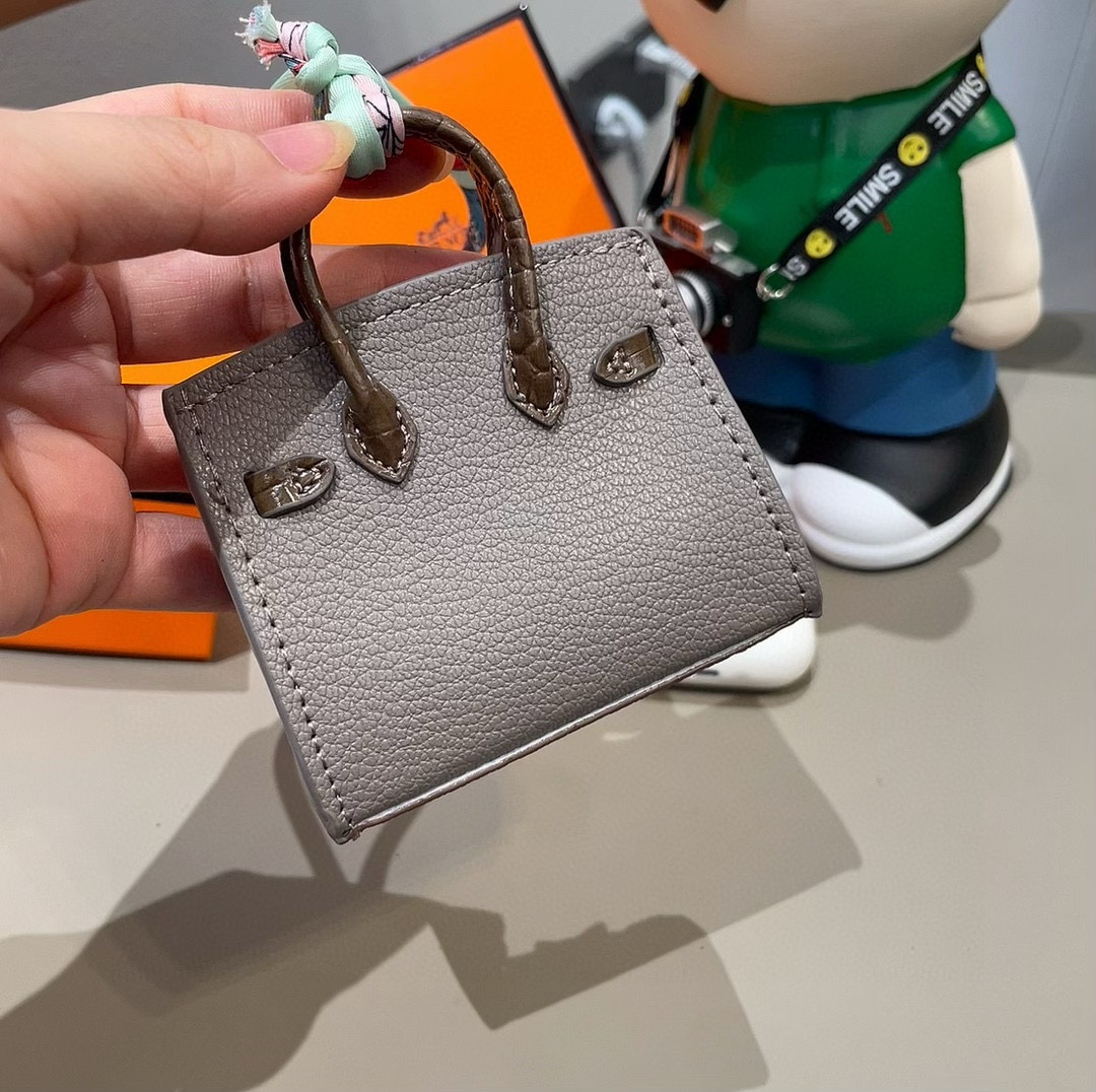 ❤️爱马仕迷你铂金包挂件 创意小房子包包 通用蓝牙耳机包 可放钥匙口红 时尚迷你包包 可以当包饰，耳机包