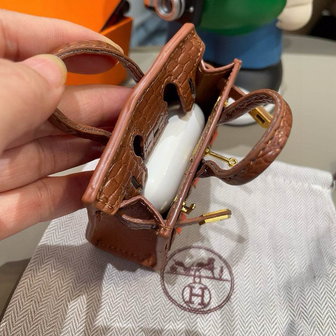 ❤️爱马仕迷你铂金包挂件 创意小房子包包 通用蓝牙耳机包 可放钥匙口红 时尚迷你包包 可以当包饰，耳机包