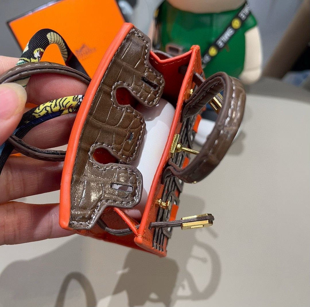 ❤️爱马仕迷你铂金包挂件 创意小房子包包 通用蓝牙耳机包 可放钥匙口红 时尚迷你包包 可以当包饰，耳机包