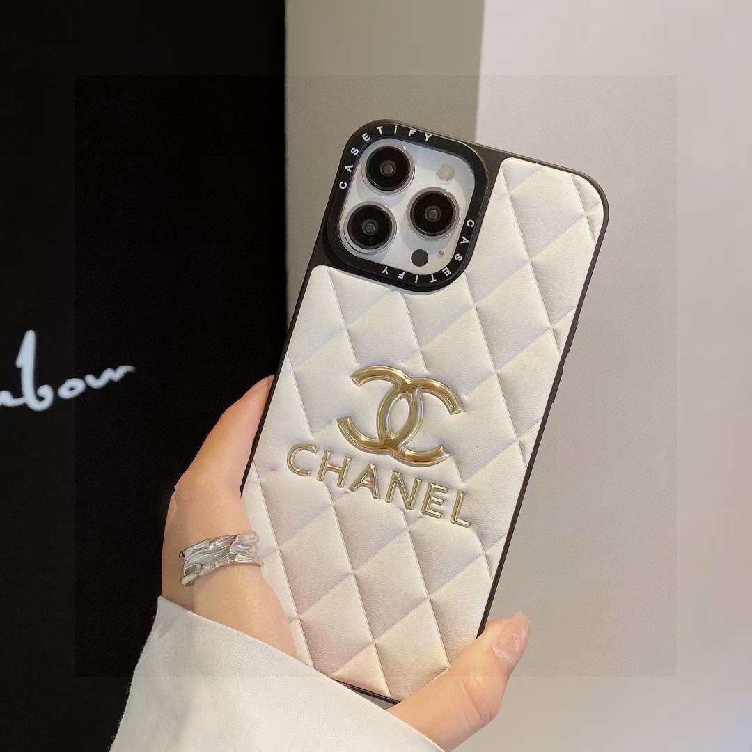 香奈儿压花电镀烫金logo，二合一贴皮全包手机壳，逼格爆满型号：为了不出现报错型号，请打开本机查看手机设