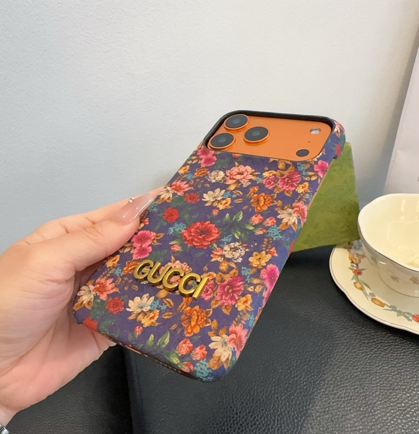 🔥古驰手机壳 花卉系列 外贸爆款型号：为了不出现报错型号，请打开本机查看手机设置显示的型号⚠️⚠️⚠️i