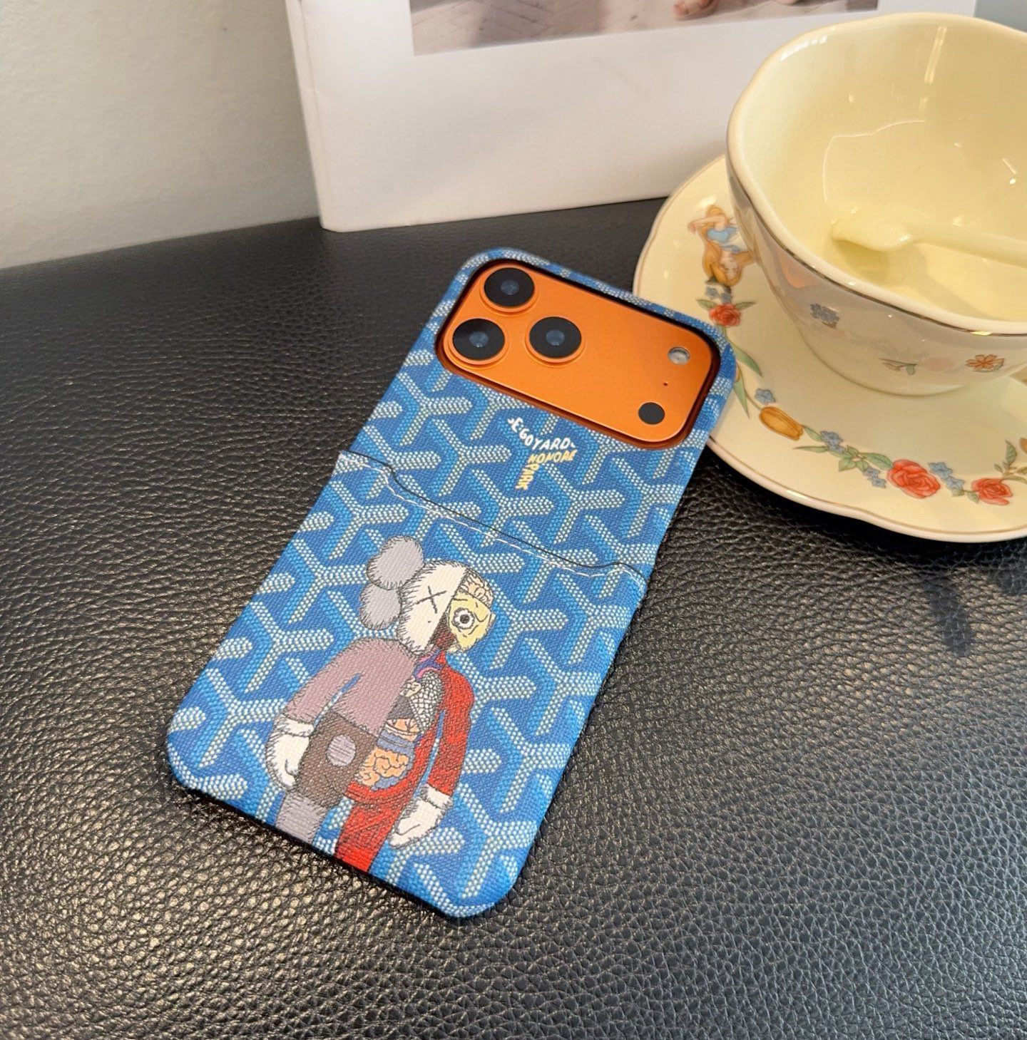 🔥Goyard戈雅插卡手机壳 卡包手机壳 官网同步更新型号：为了不出现报错型号，请打开本机查看手机设置显