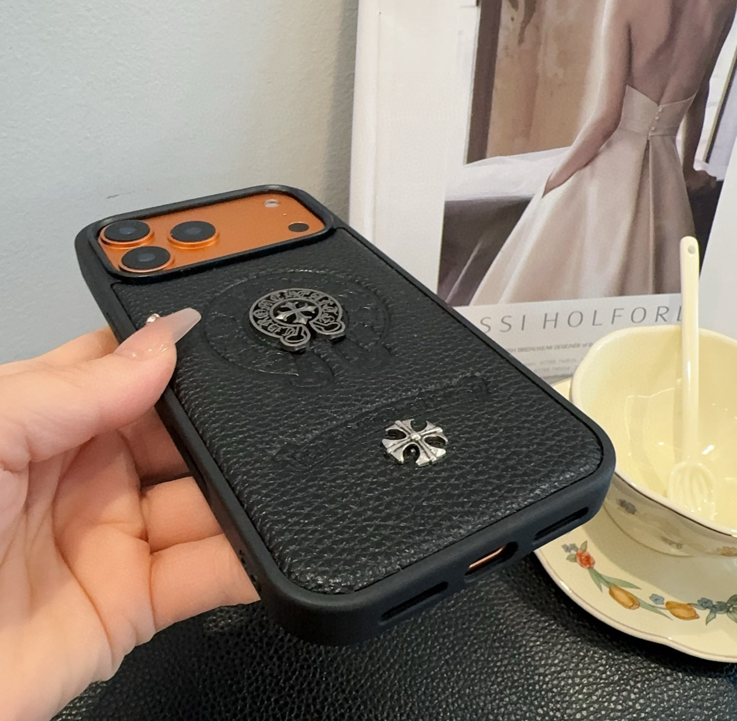 🔥克罗心手机壳型号：为了不出现报错型号，请打开本机查看手机设置显示的型号⚠️⚠️⚠️iPhone17系列