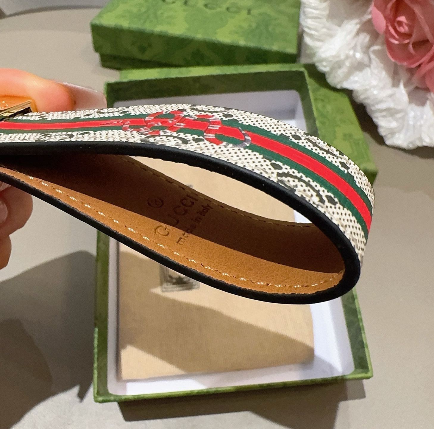 🔥爆款推荐 古驰Gucci钥匙扣 车钥匙挂件包包挂饰 DauPhine Dragonne 钥匙扣彰显金属