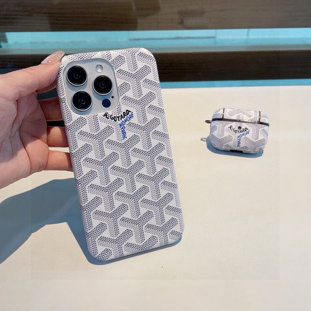 🔥Goyard戈雅手机壳 半包油边壳 官网同步更新型号：为了不出现报错型号，请打开本机查看手机设置显示的