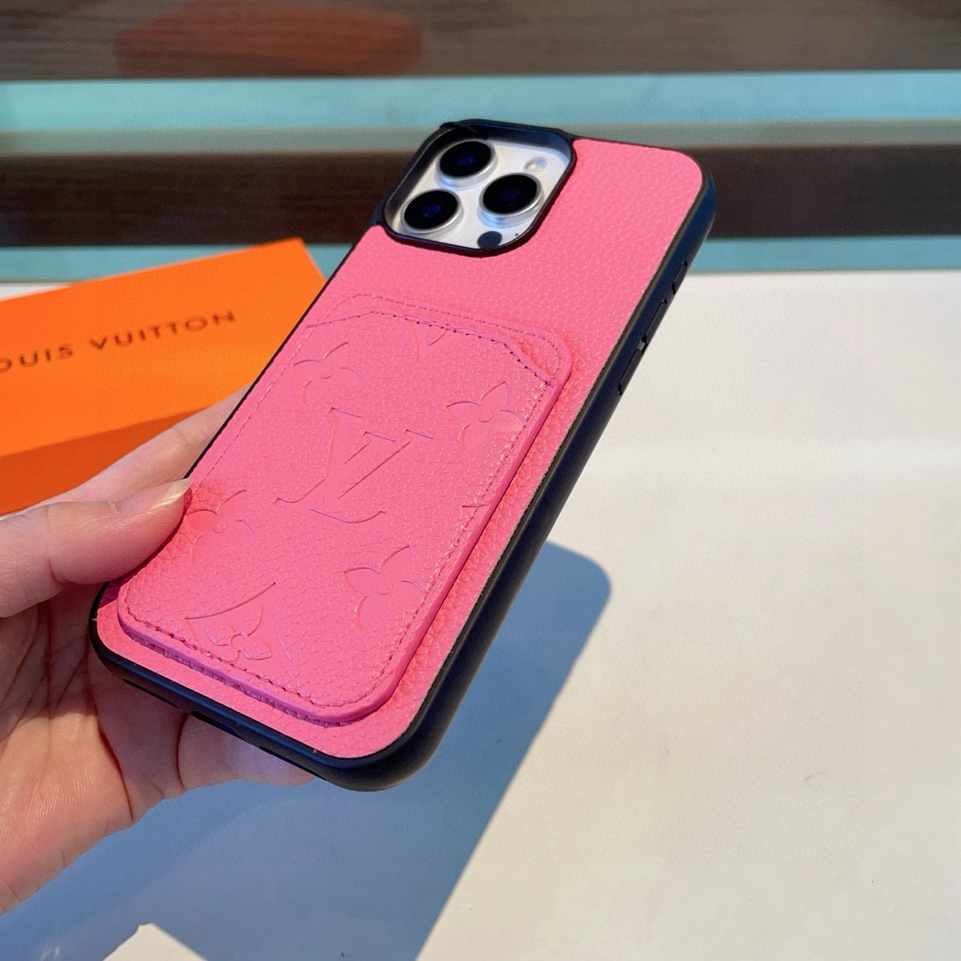 🔥Lv新款手机壳 二合一全包手机壳 荔枝纹压花插卡款手机壳 精美吊牌 手感舒适[强]型号：为了不出现报错
