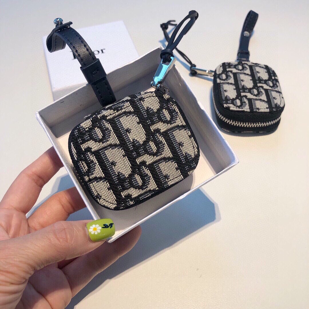 🔥dior迪奥官网同步AirPods蓝牙耳机盒/耳机包💞 iPhone1/2代通用💞 iPhone 三代