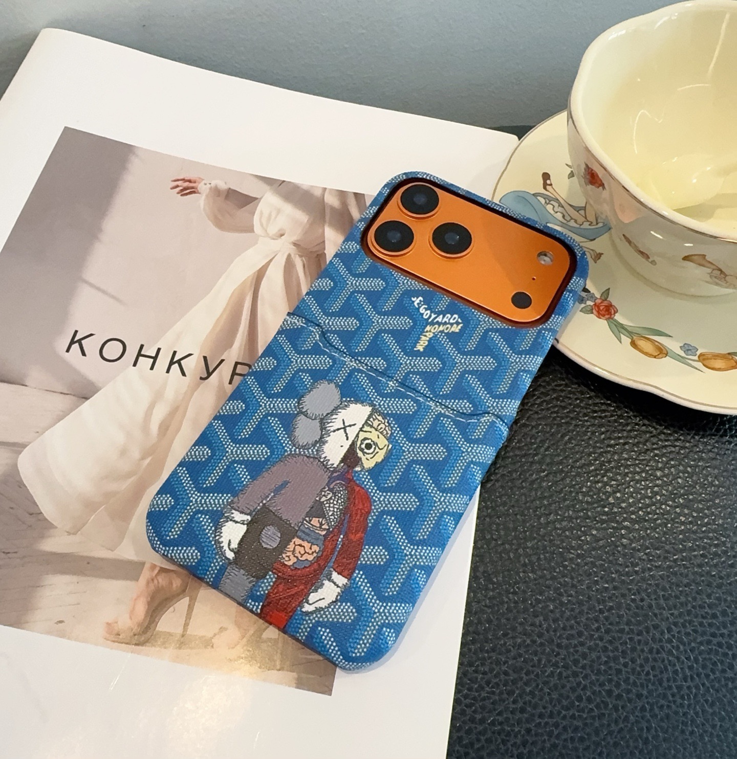 🔥Goyard戈雅插卡手机壳 卡包手机壳 官网同步更新型号：为了不出现报错型号，请打开本机查看手机设置显