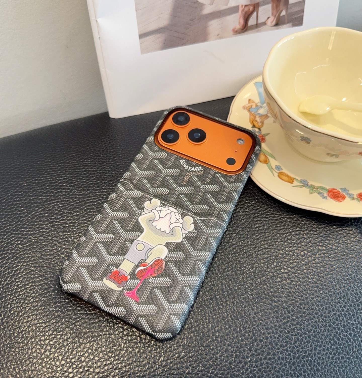 🔥Goyard戈雅插卡手机壳 卡包手机壳 官网同步更新型号：为了不出现报错型号，请打开本机查看手机设置显