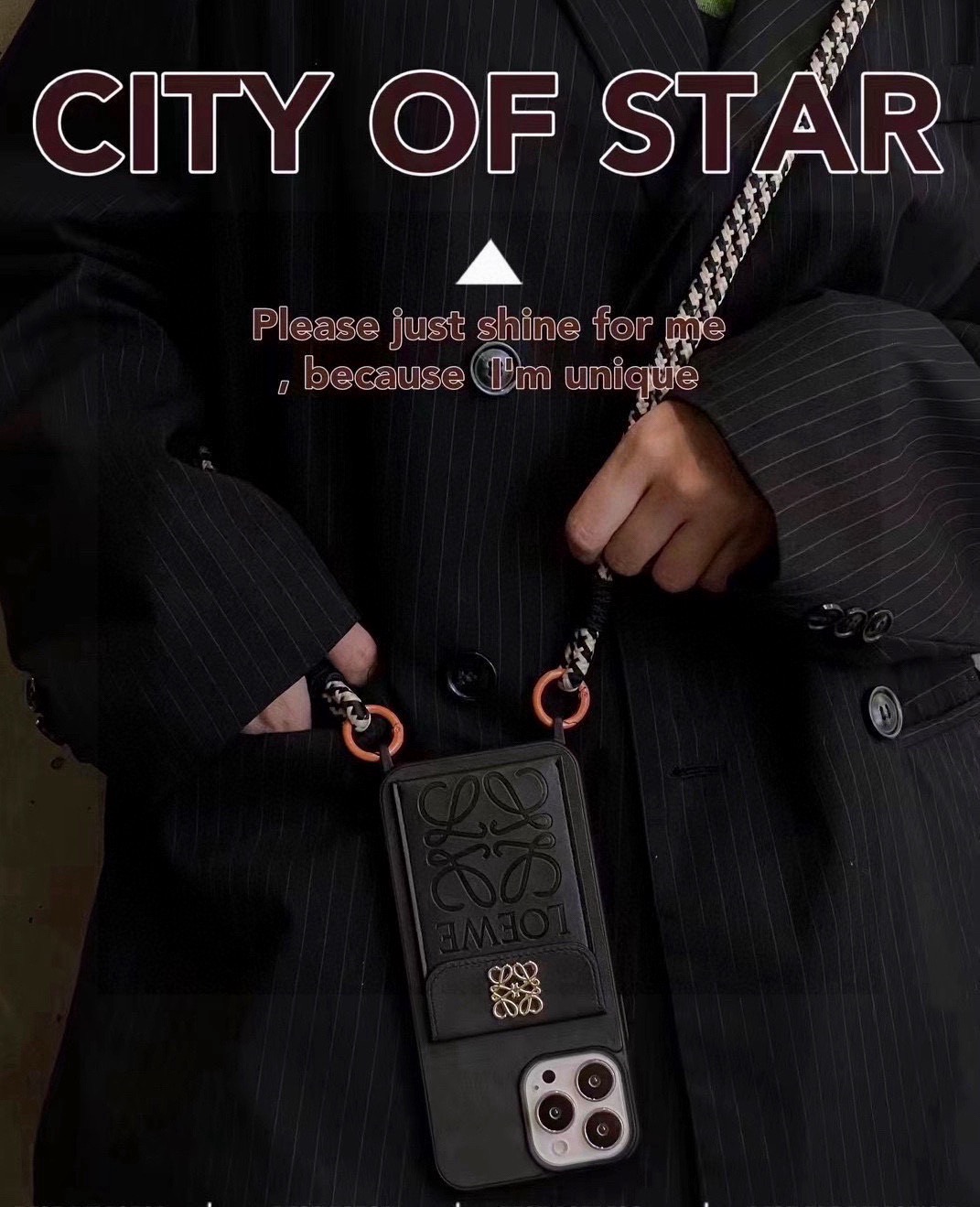 💃罗意威斜挎手机壳卡包壳 斜挎绳子可拆卸 ⚠️logo五金是金色的型号：为了不出现报错型号，请打开本机查