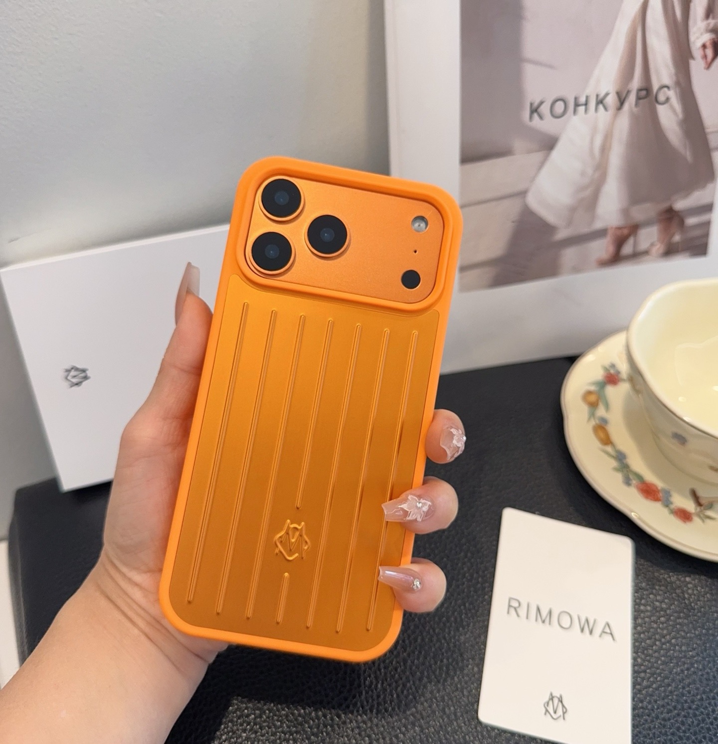 配原版包装（⚠️包装损坏不做退换货）🔥 日默瓦17系列手机壳 铝镁合金全包手机壳 官网款原版复刻 全套原