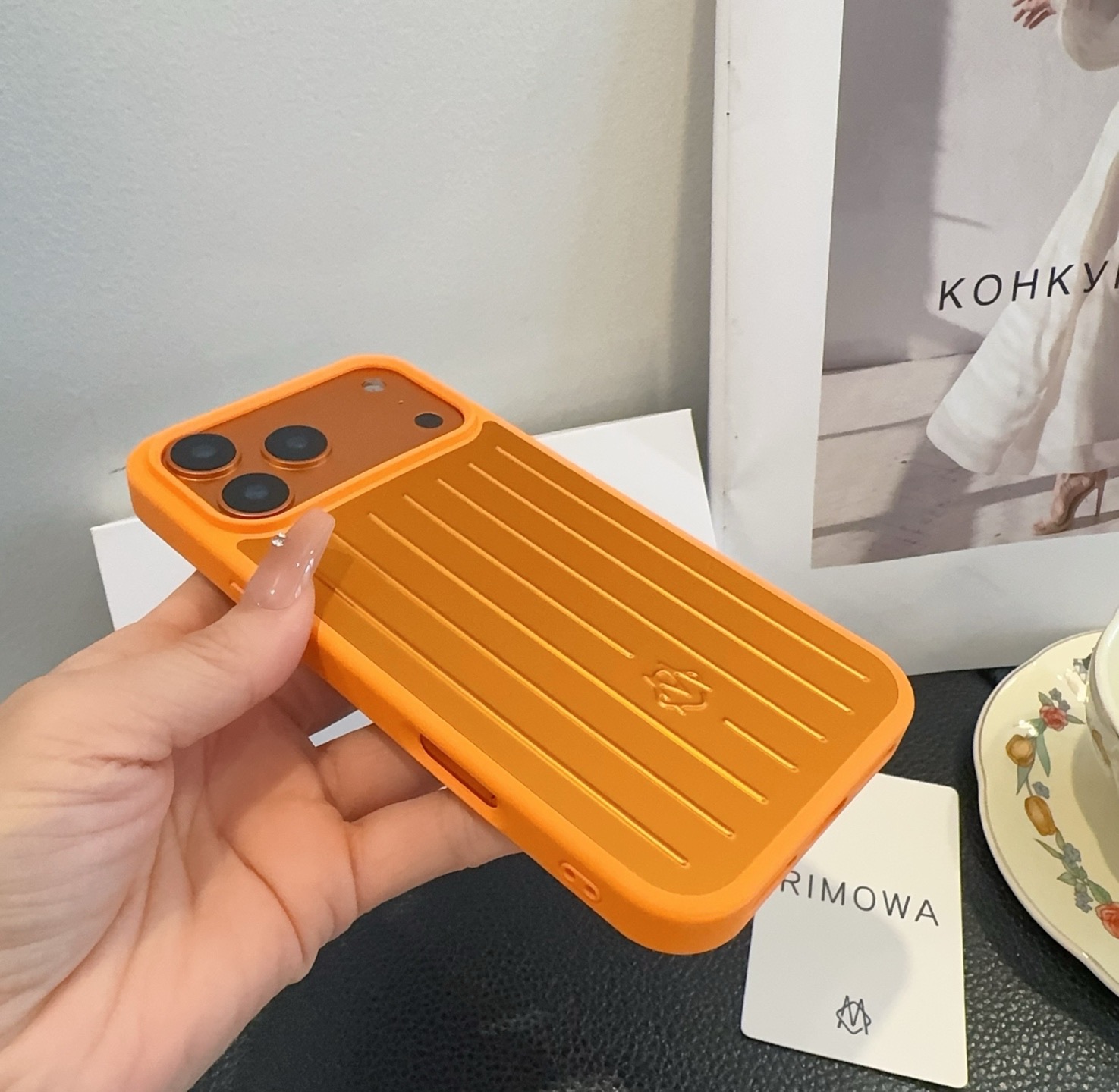 配原版包装（⚠️包装损坏不做退换货）🔥 日默瓦17系列手机壳 铝镁合金全包手机壳 官网款原版复刻 全套原