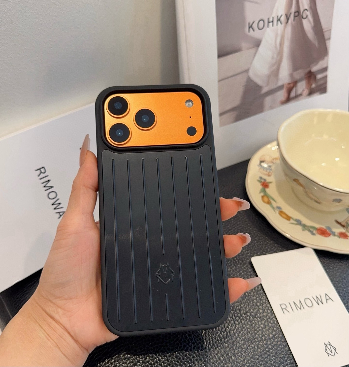 配原版包装（⚠️包装损坏不做退换货）🔥 日默瓦17系列手机壳 铝镁合金全包手机壳 官网款原版复刻 全套原