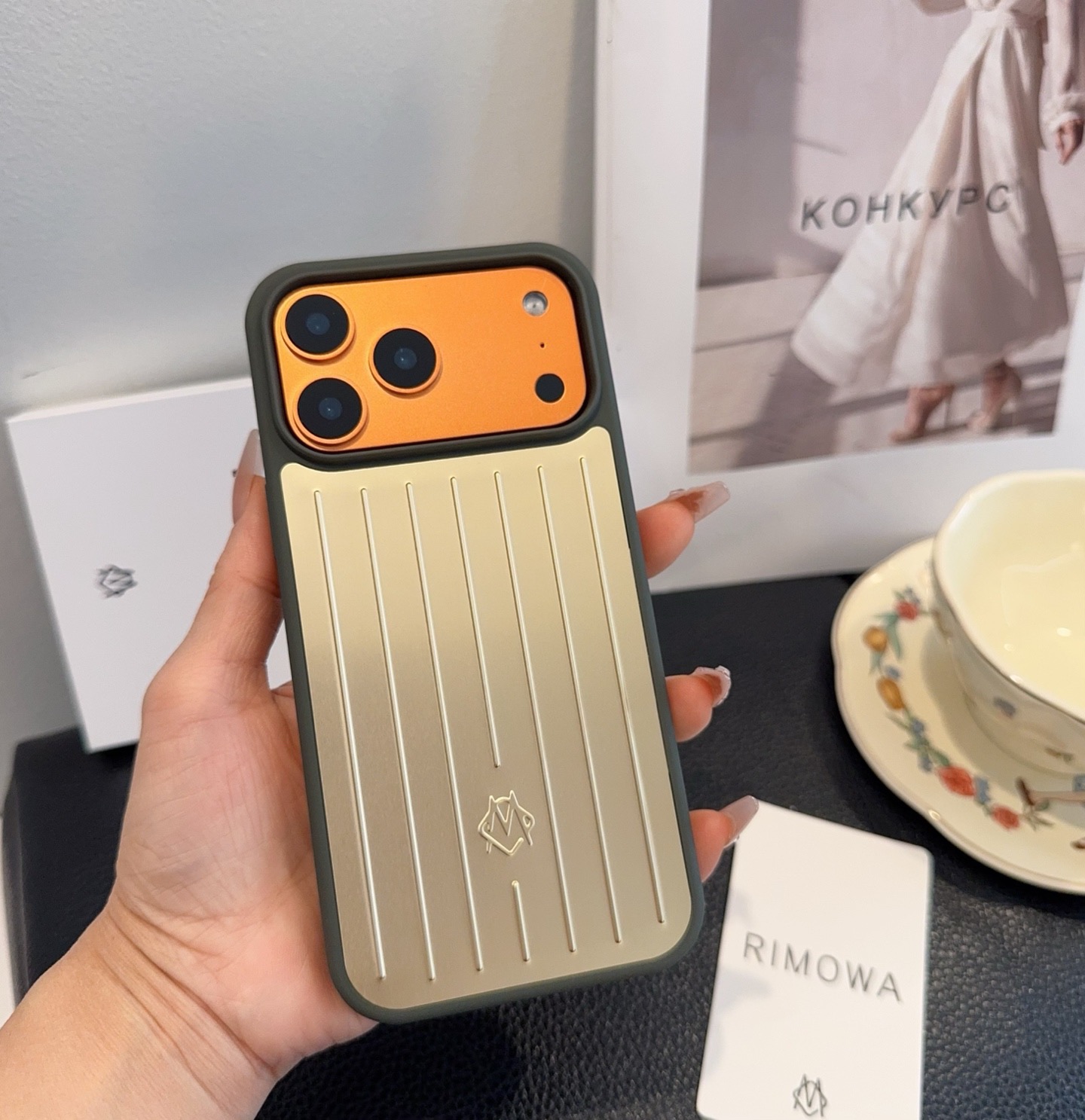 配原版包装（⚠️包装损坏不做退换货）🔥 日默瓦17系列手机壳 铝镁合金全包手机壳 官网款原版复刻 全套原