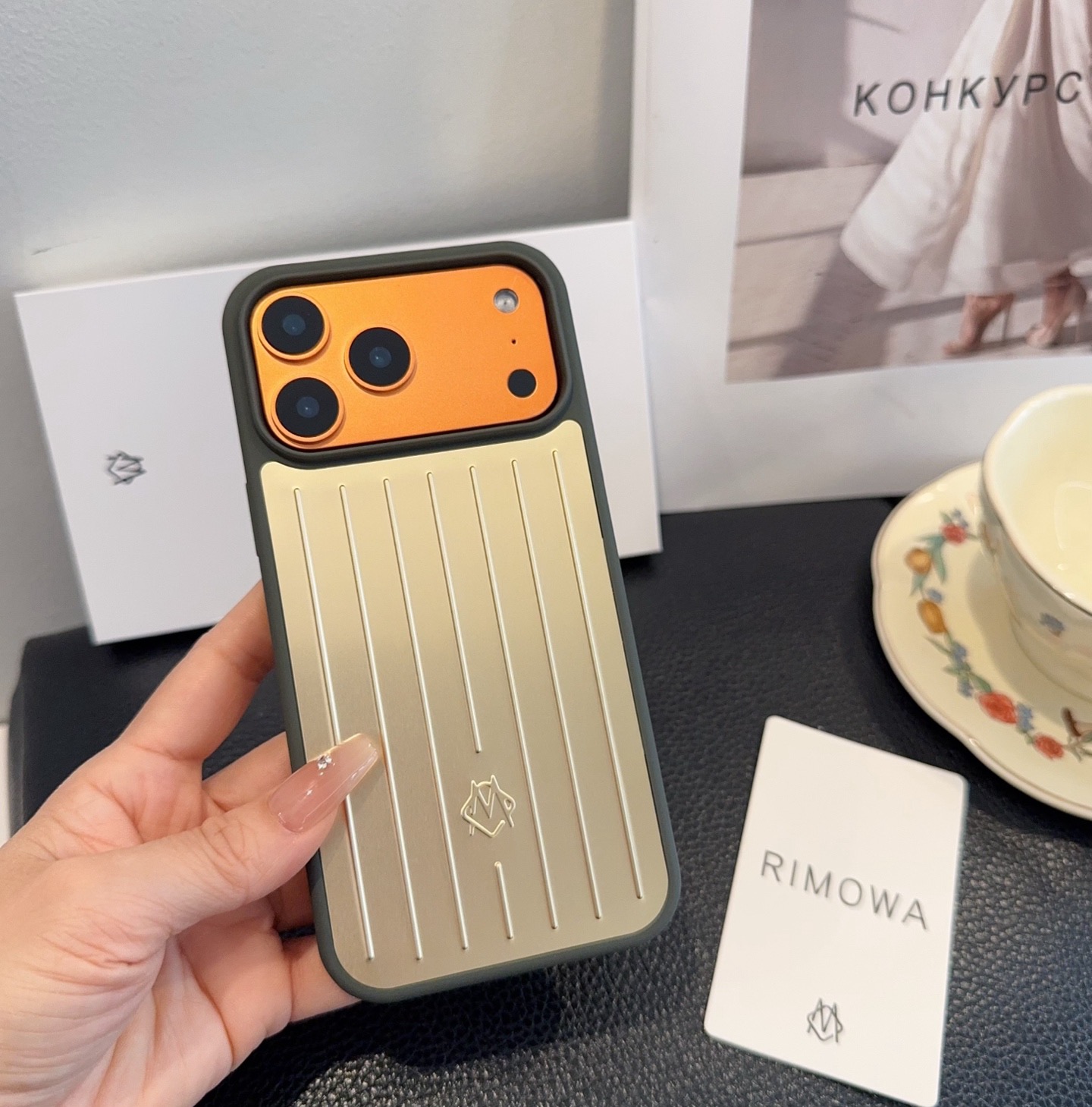 配原版包装（⚠️包装损坏不做退换货）🔥 日默瓦17系列手机壳 铝镁合金全包手机壳 官网款原版复刻 全套原