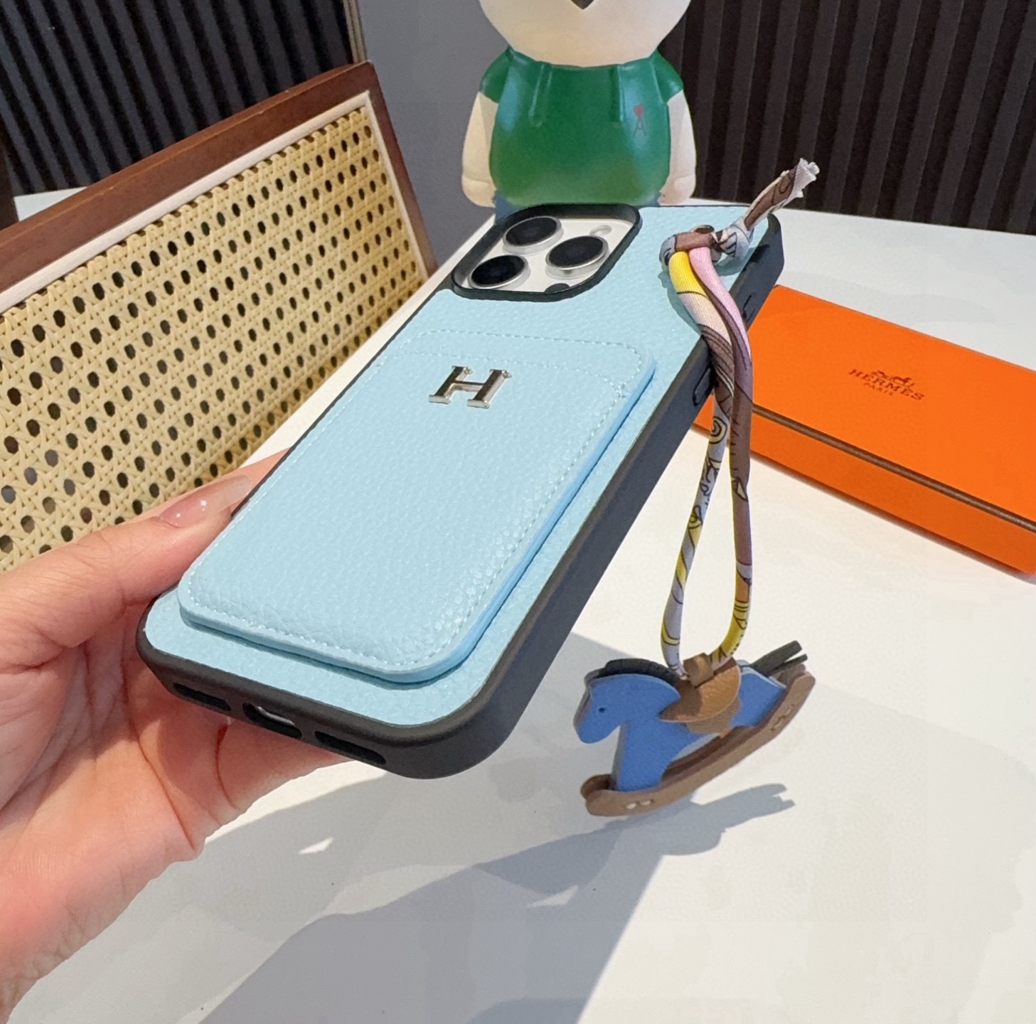 手机壳➕小马一套🔥爱马仕二合一卡包手机壳型号：为了不出现报错型号，请打开本机查看手机设置显示的型号⚠️⚠