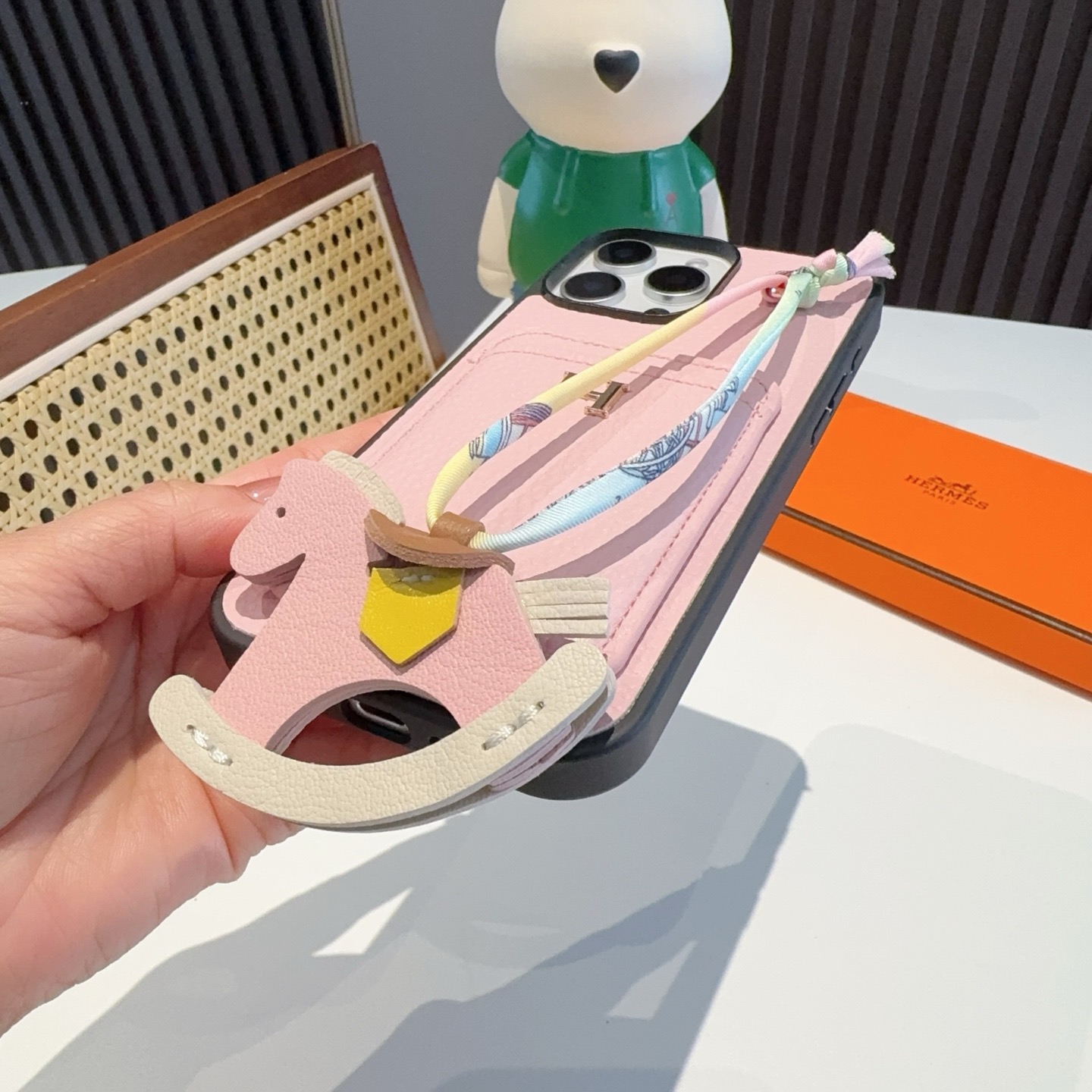 手机壳➕小马一套🔥爱马仕二合一卡包手机壳型号：为了不出现报错型号，请打开本机查看手机设置显示的型号⚠️⚠