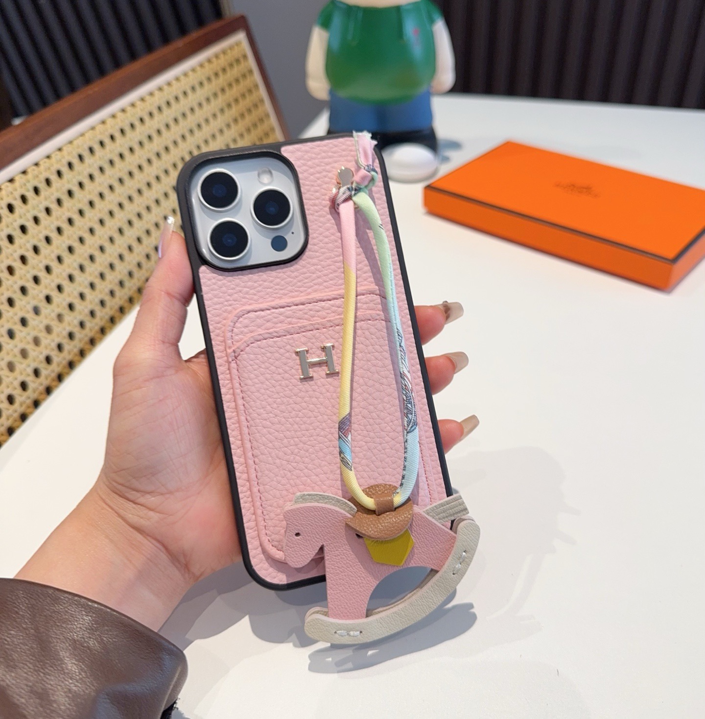 手机壳➕小马一套🔥爱马仕二合一卡包手机壳型号：为了不出现报错型号，请打开本机查看手机设置显示的型号⚠️⚠