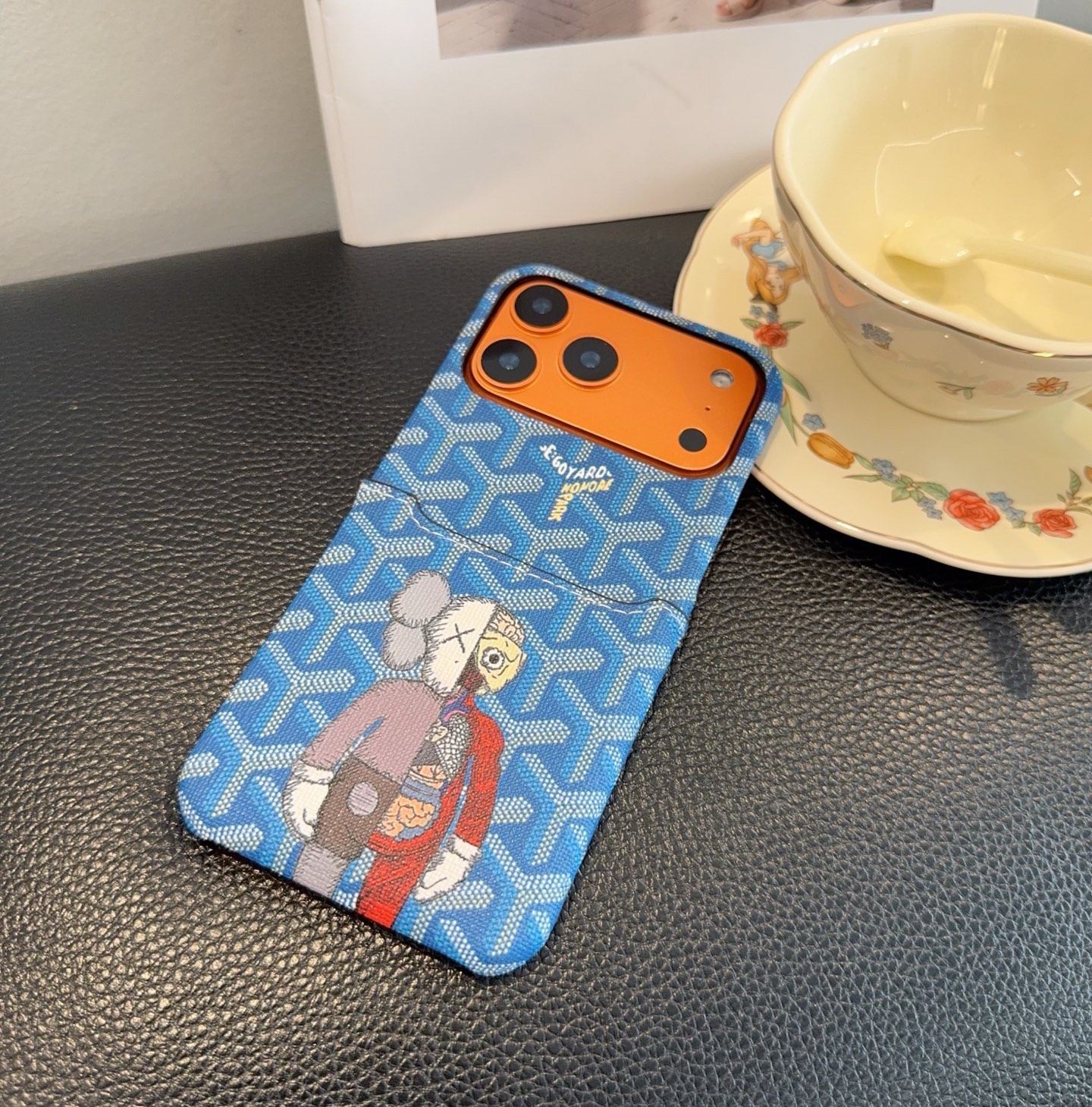 🔥Goyard戈雅插卡手机壳 卡包手机壳 官网同步更新型号：为了不出现报错型号，请打开本机查看手机设置显