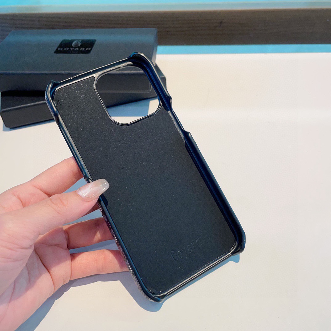 🔥Goyard戈雅手机壳 半包油边壳 官网同步更新型号：为了不出现报错型号，请打开本机查看手机设置显示的