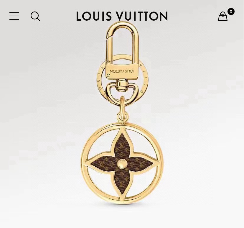 🔥官网m01207 LV钥匙扣 包包配饰 挂件 车钥匙伴侣 彰显时尚奢华Puzzle Flower Mo