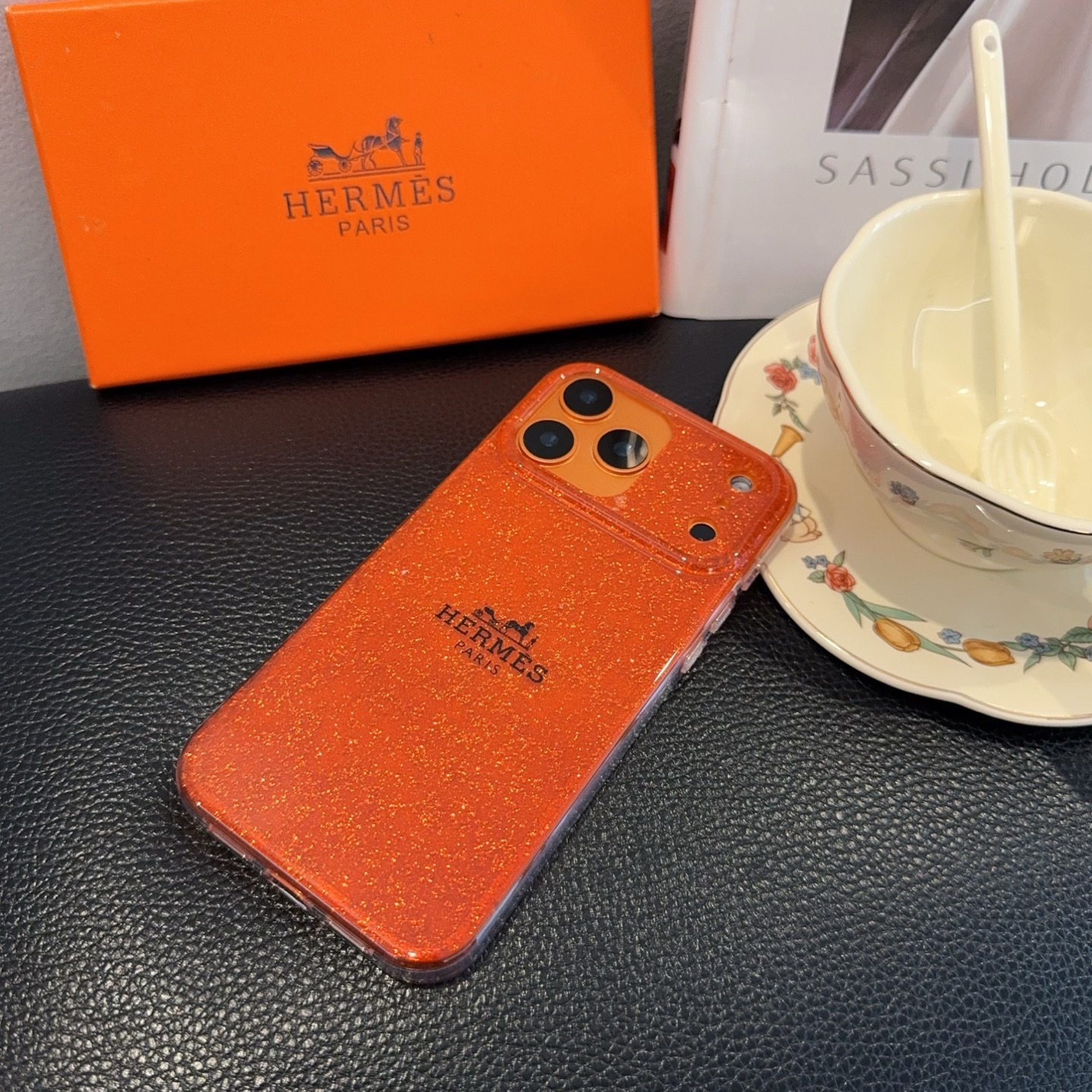 星宇橙系列 （马上有钱）爱马仕手机壳 型号：为了不出现报错型号，请打开本机查看手机设置显示的型号⚠️⚠️
