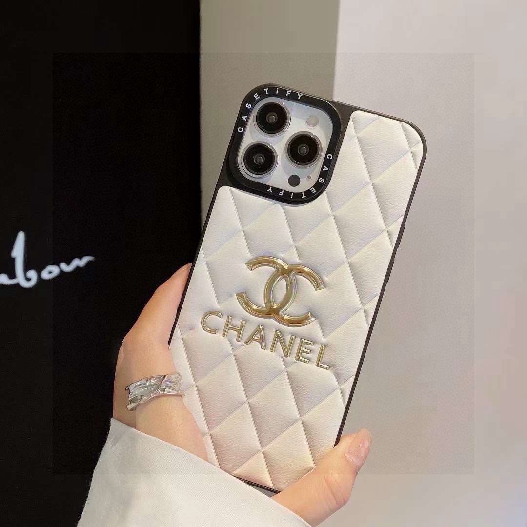香奈儿压花电镀烫金logo，二合一贴皮全包手机壳，逼格爆满型号：为了不出现报错型号，请打开本机查看手机设