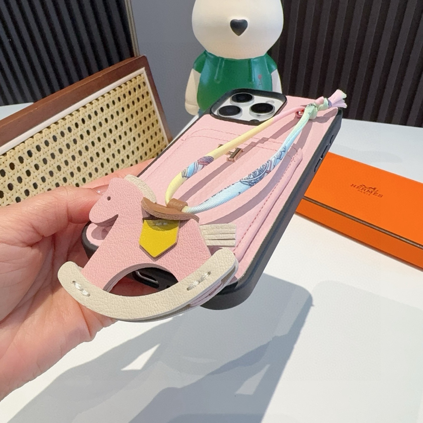 手机壳➕小马一套🔥爱马仕二合一卡包手机壳型号：为了不出现报错型号，请打开本机查看手机设置显示的型号⚠️⚠