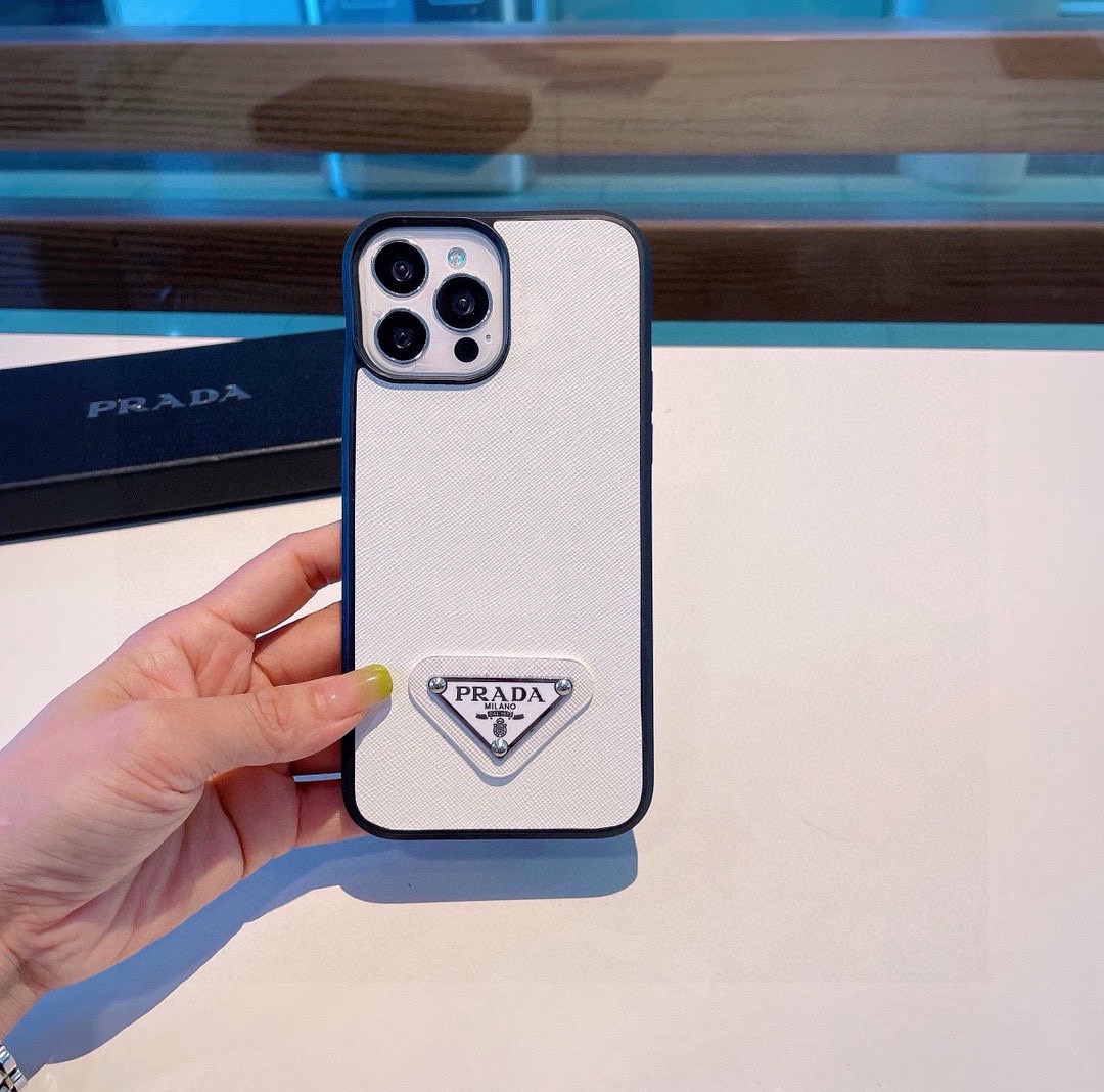 ❄️新款上架💠 普拉达·PRADA官网同款全包手机壳，精准孔位 型号：为了不出现报错型号，请打开本机查看