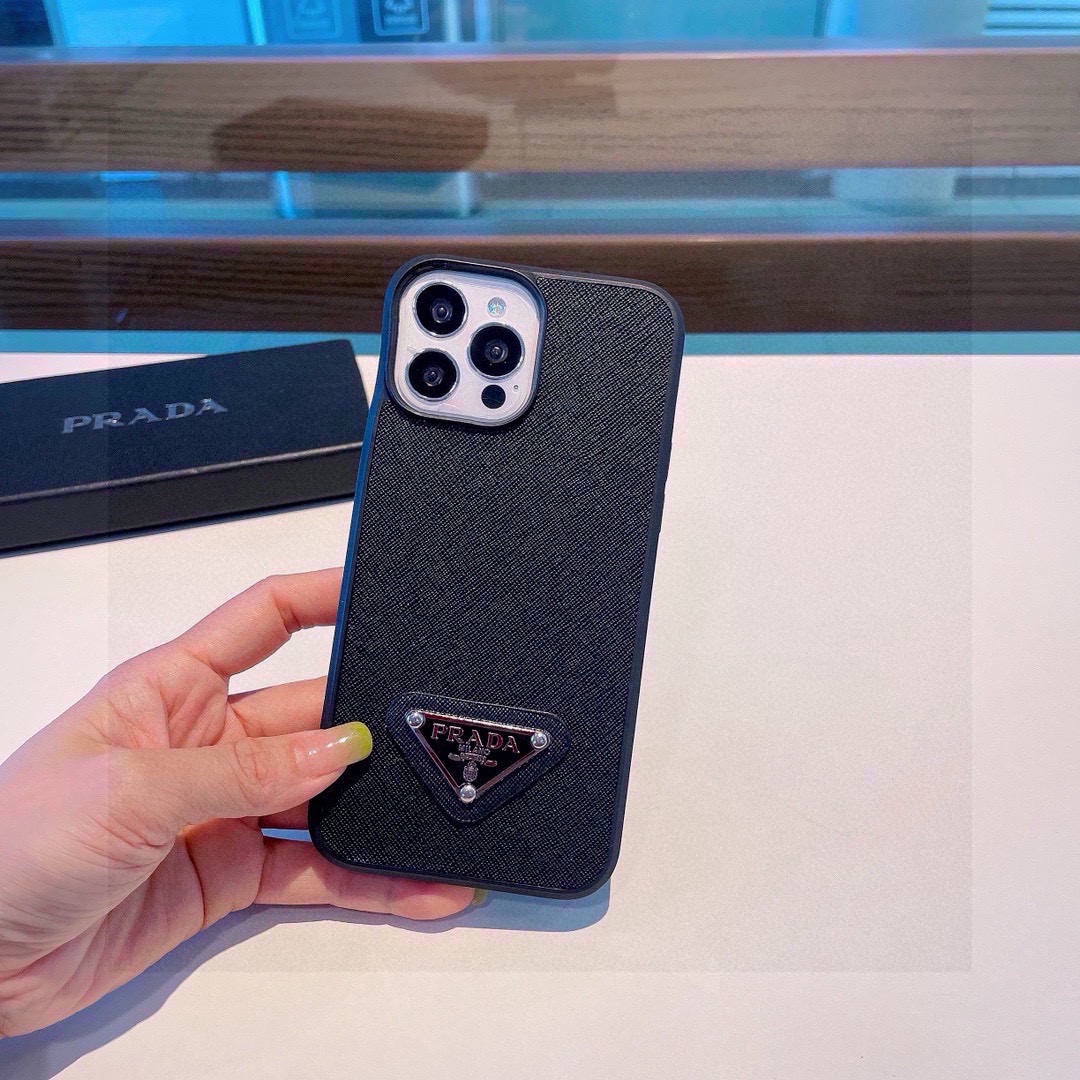 ❄️新款上架💠 普拉达·PRADA官网同款全包手机壳，精准孔位 型号：为了不出现报错型号，请打开本机查看