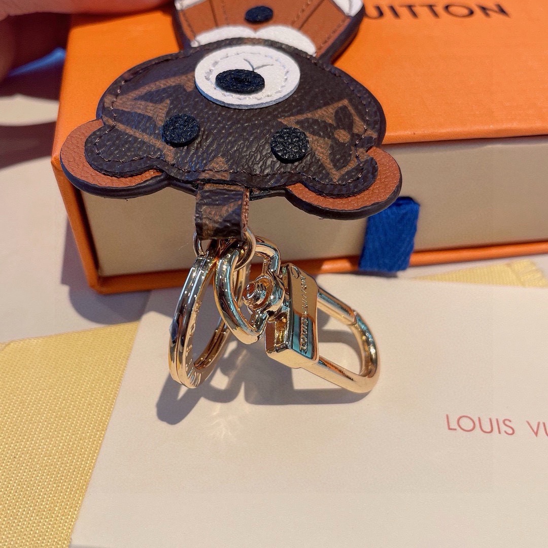 🔥驴家动物兄弟公仔挂件，小熊，小虎，小狮子包饰，LV钥匙扣，包包挂饰专柜代购内部填充物都与专柜一致聚酯纤