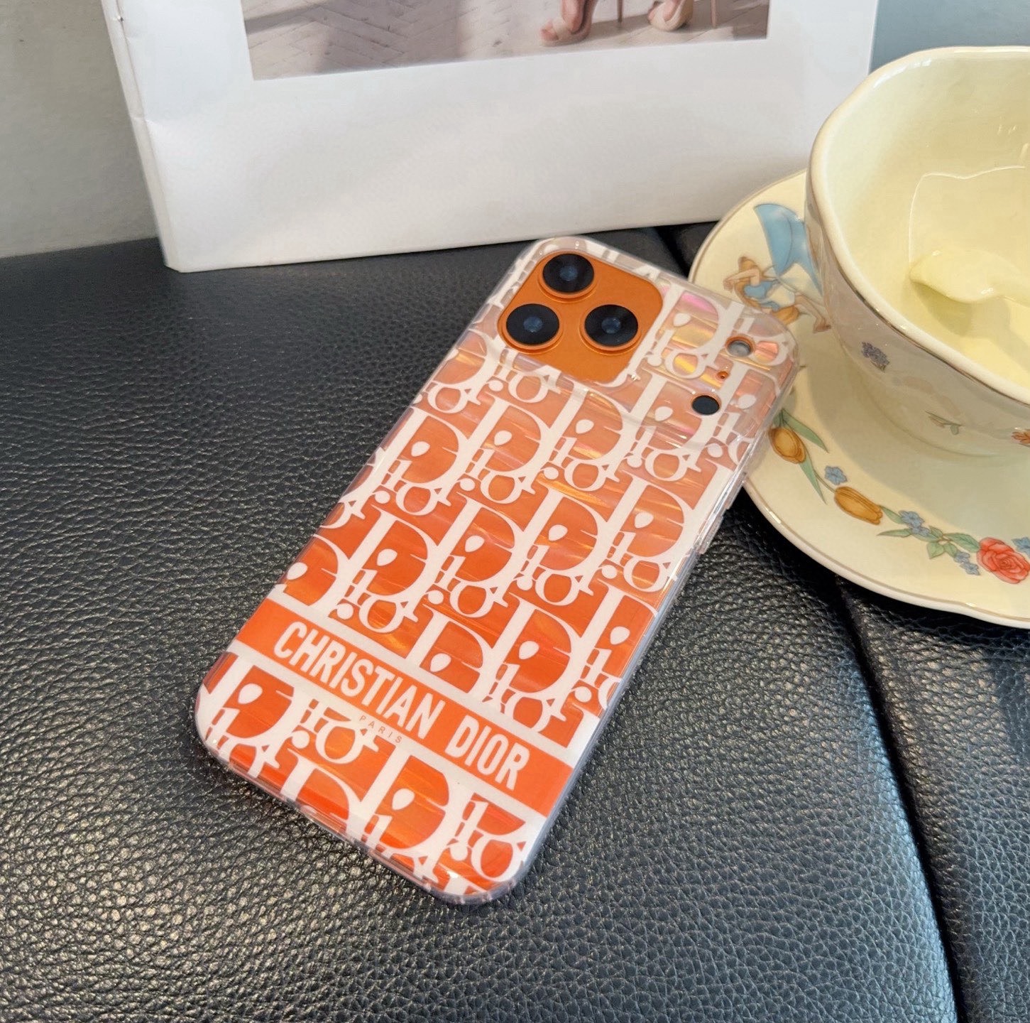 星宇橙系列 Dior手机壳型号：为了不出现报错型号，请打开本机查看手机设置显示的型号⚠️⚠️⚠️iPho