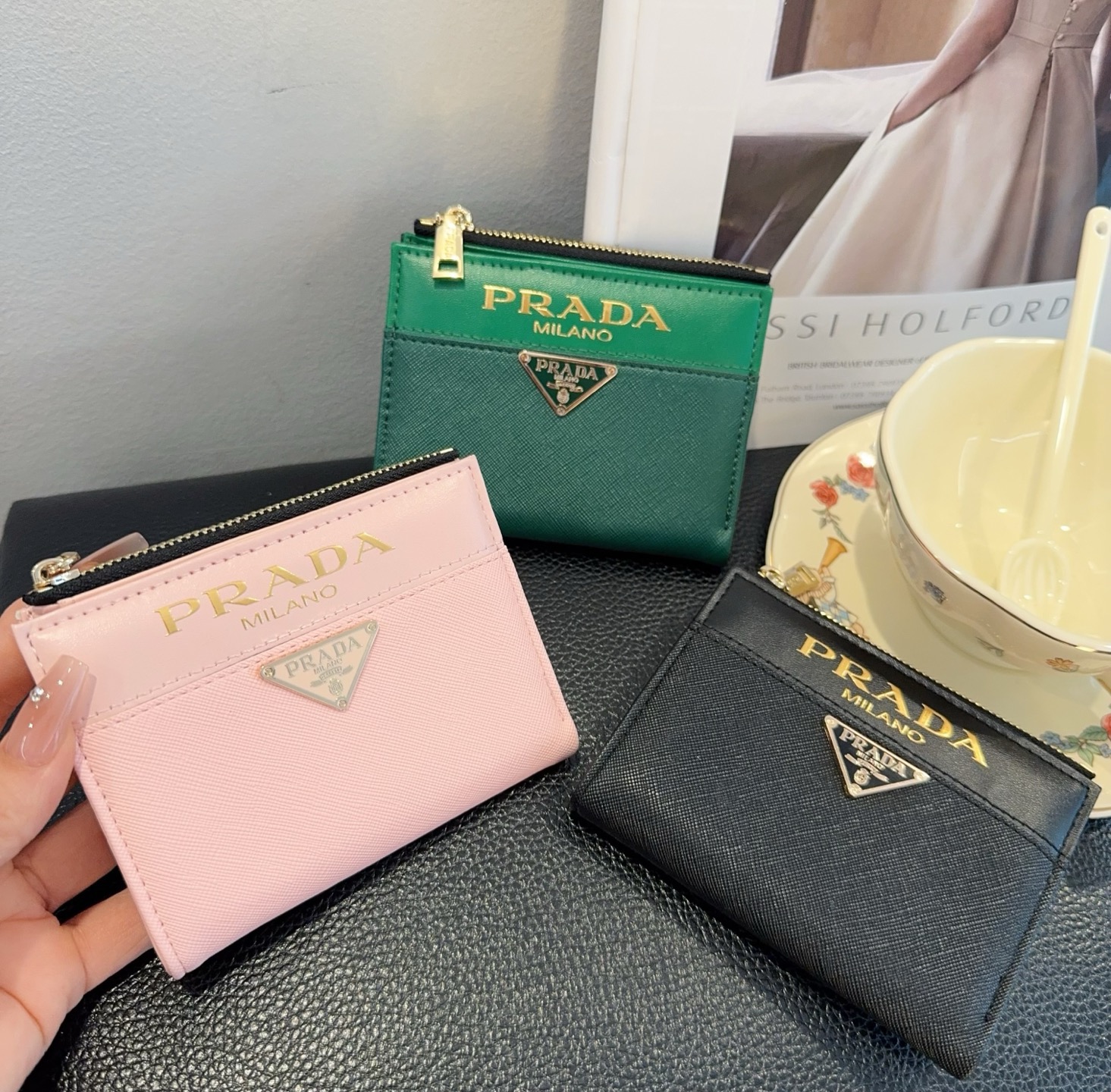 🔥Prada普拉达卡包零钱包两用