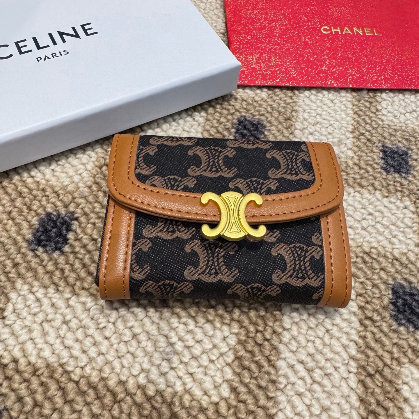 🔥赛琳卡包 零钱包 典雅风琴包卡包 手感真的很赞❗️