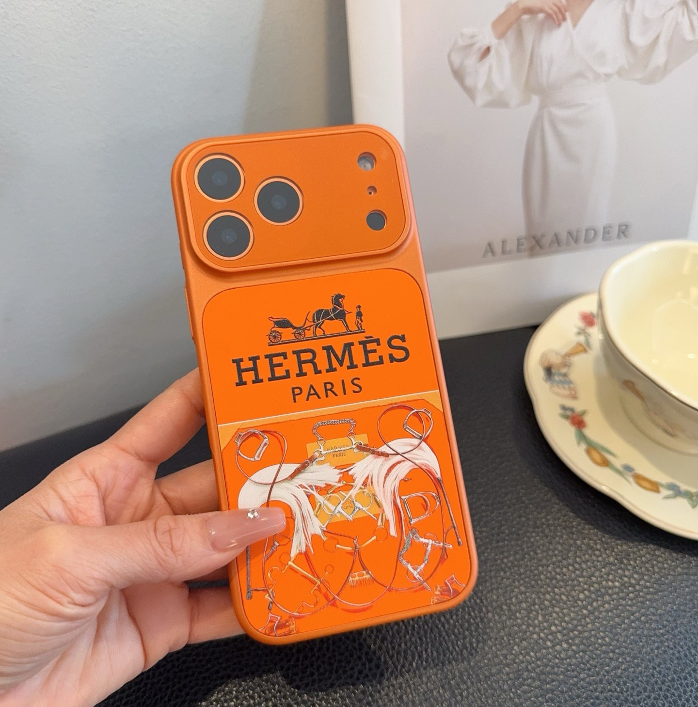 星宇橙系列 （马上有钱）爱马仕手机壳 型号：为了不出现报错型号，请打开本机查看手机设置显示的型号⚠️⚠️