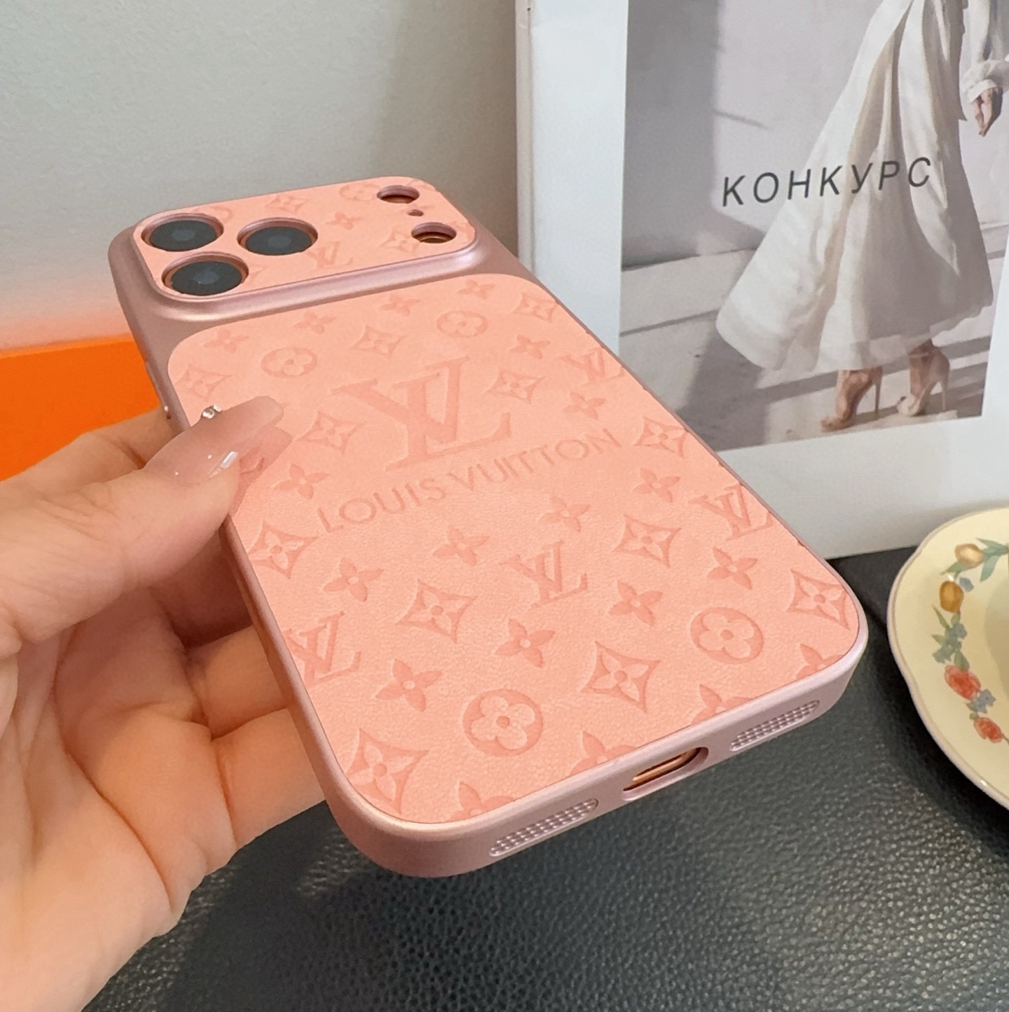 🔥Lv精孔全包手机壳 ，LV秒变皮质手机壳型号：为了不出现报错型号，请打开本机查看手机设置显示的型号⚠️