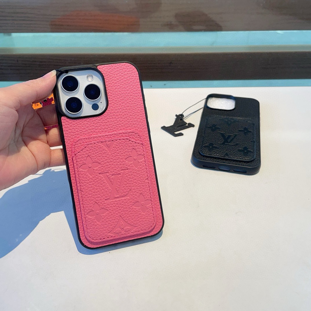 🔥Lv新款手机壳 二合一全包手机壳 荔枝纹压花插卡款手机壳 精美吊牌 手感舒适[强]型号：为了不出现报错