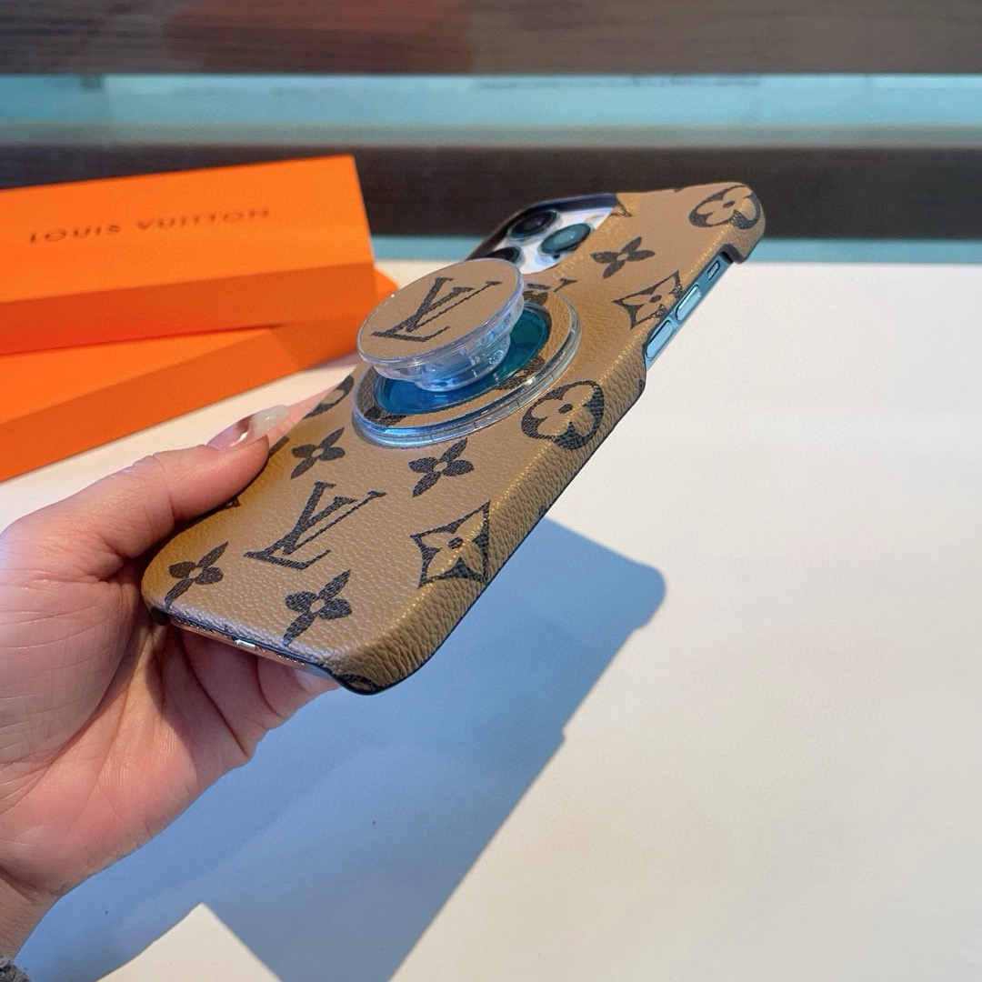 💕新品💕✨Lv经典老花手机壳 强磁吸➕logo支架手机壳型号：为了不出现报错型号，请打开本机查看手机设置