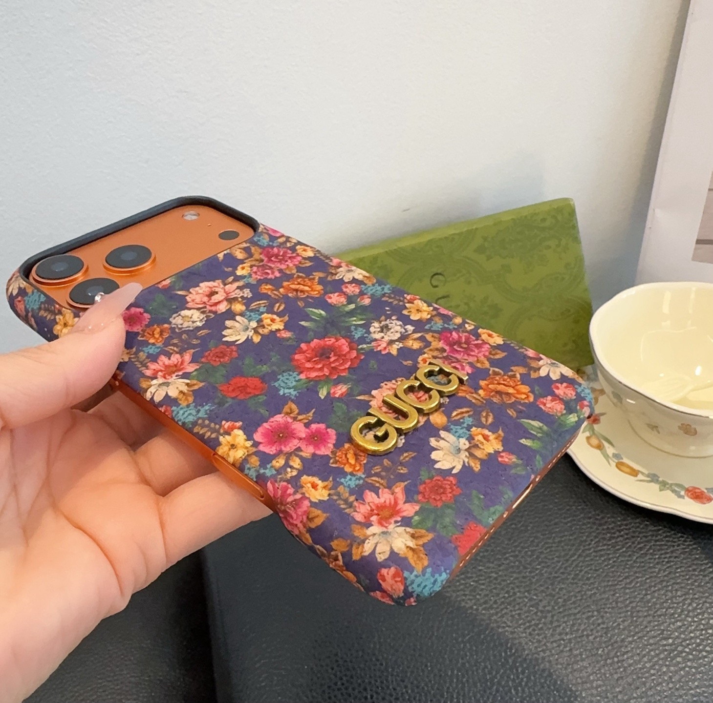 🔥古驰手机壳 花卉系列 外贸爆款型号：为了不出现报错型号，请打开本机查看手机设置显示的型号⚠️⚠️⚠️i