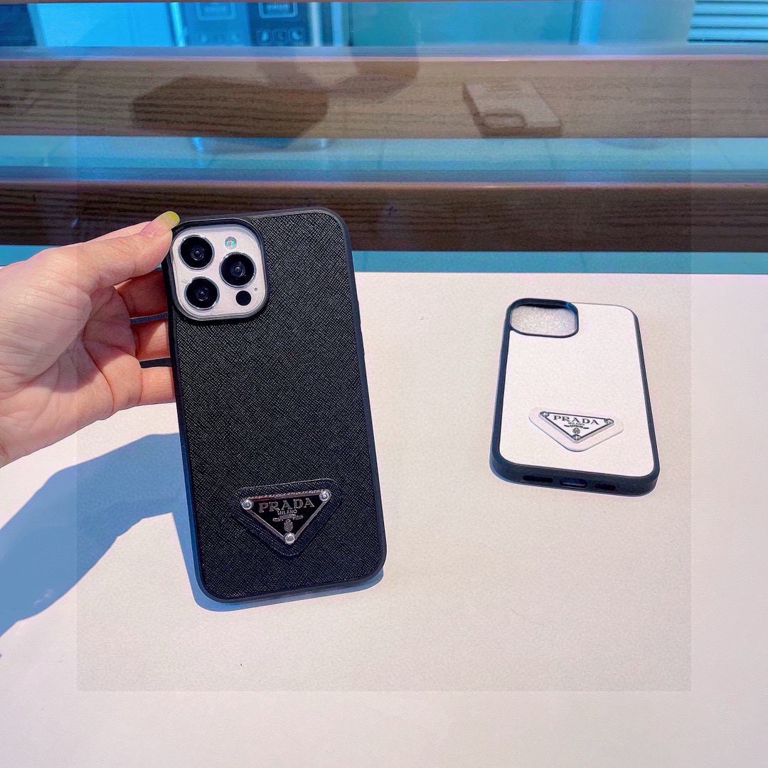 ❄️新款上架💠 普拉达·PRADA官网同款全包手机壳，精准孔位 iPhone16系列更新 型号：为了不出