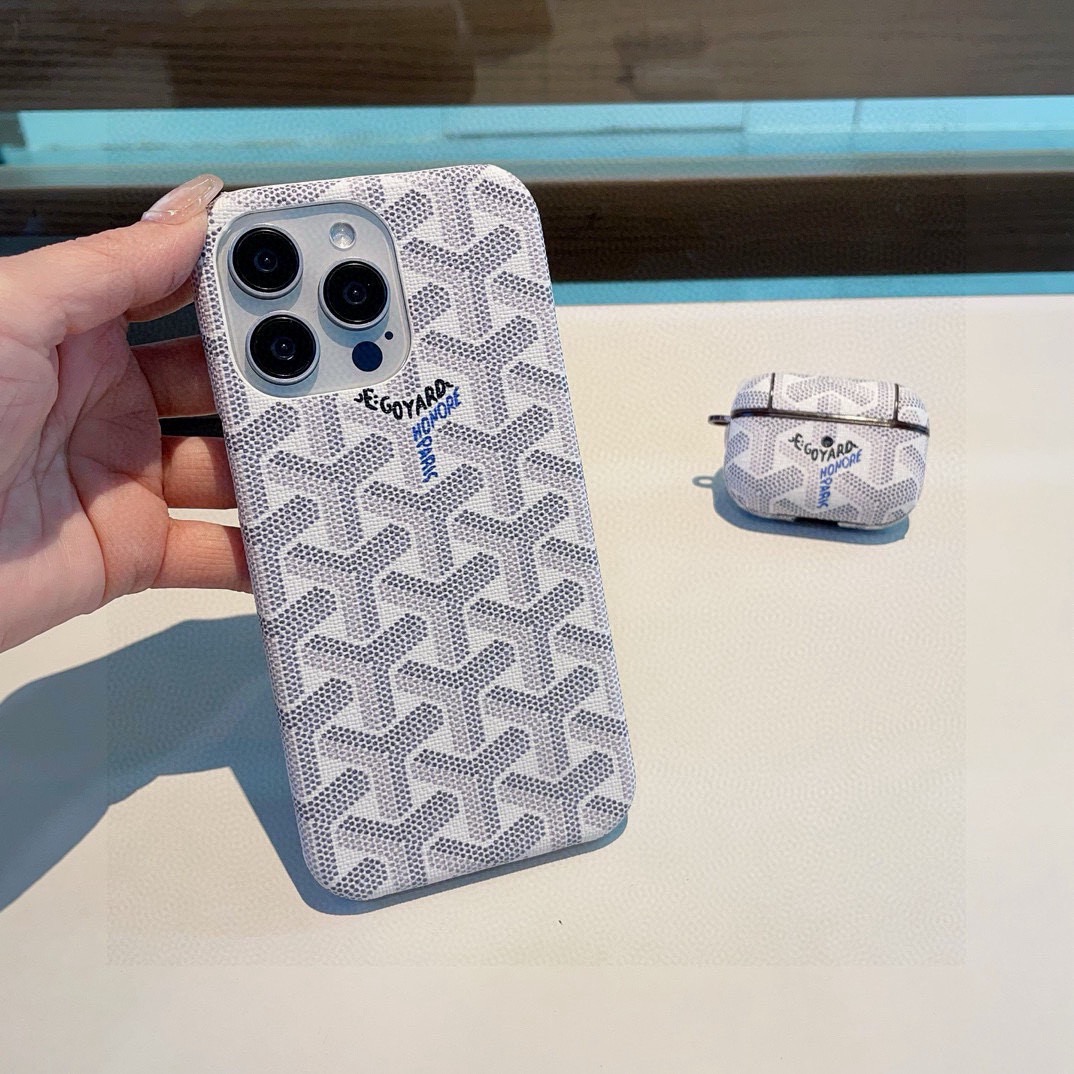 🔥Goyard戈雅手机壳 半包油边壳 官网同步更新型号：为了不出现报错型号，请打开本机查看手机设置显示的