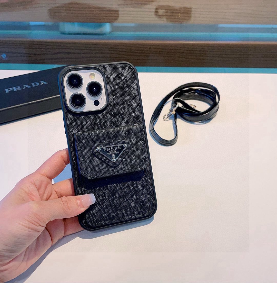 🔥普拉达斜挎卡包手机壳，全包素材 零钱包卡包手机壳型号：为了不出现报错型号，请打开本机查看手机设置显示的