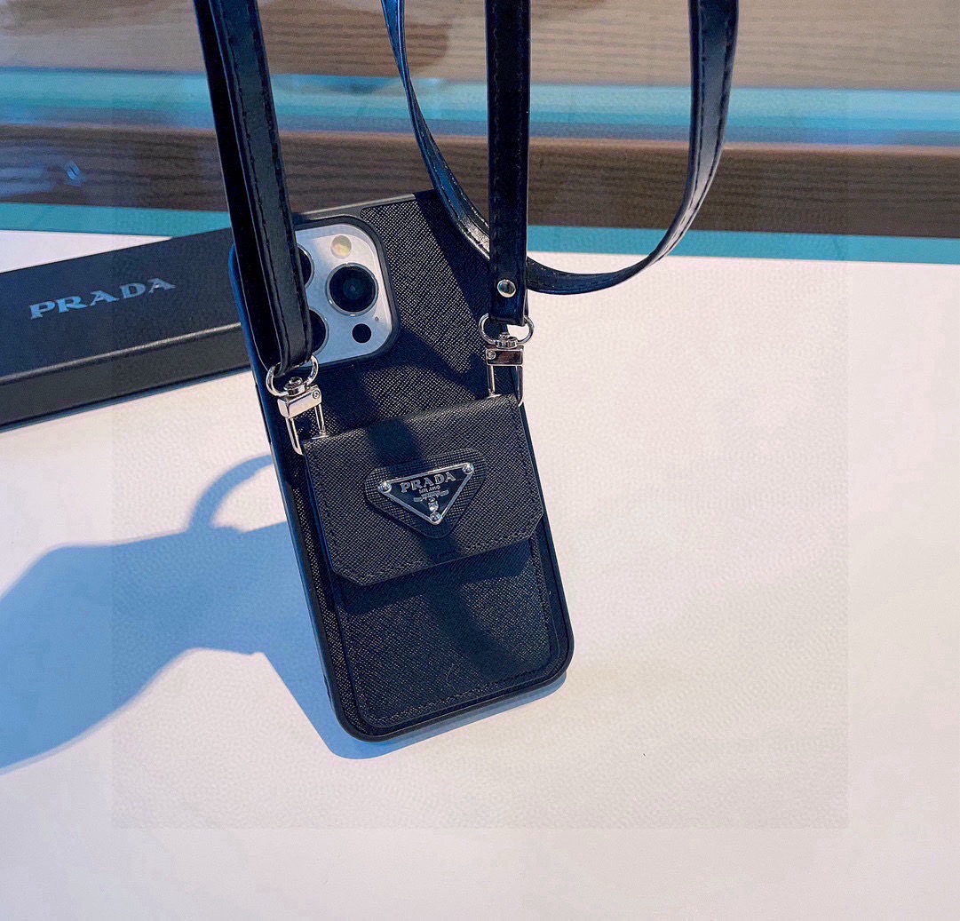 🔥普拉达斜挎卡包手机壳，全包素材 零钱包卡包手机壳型号：为了不出现报错型号，请打开本机查看手机设置显示的