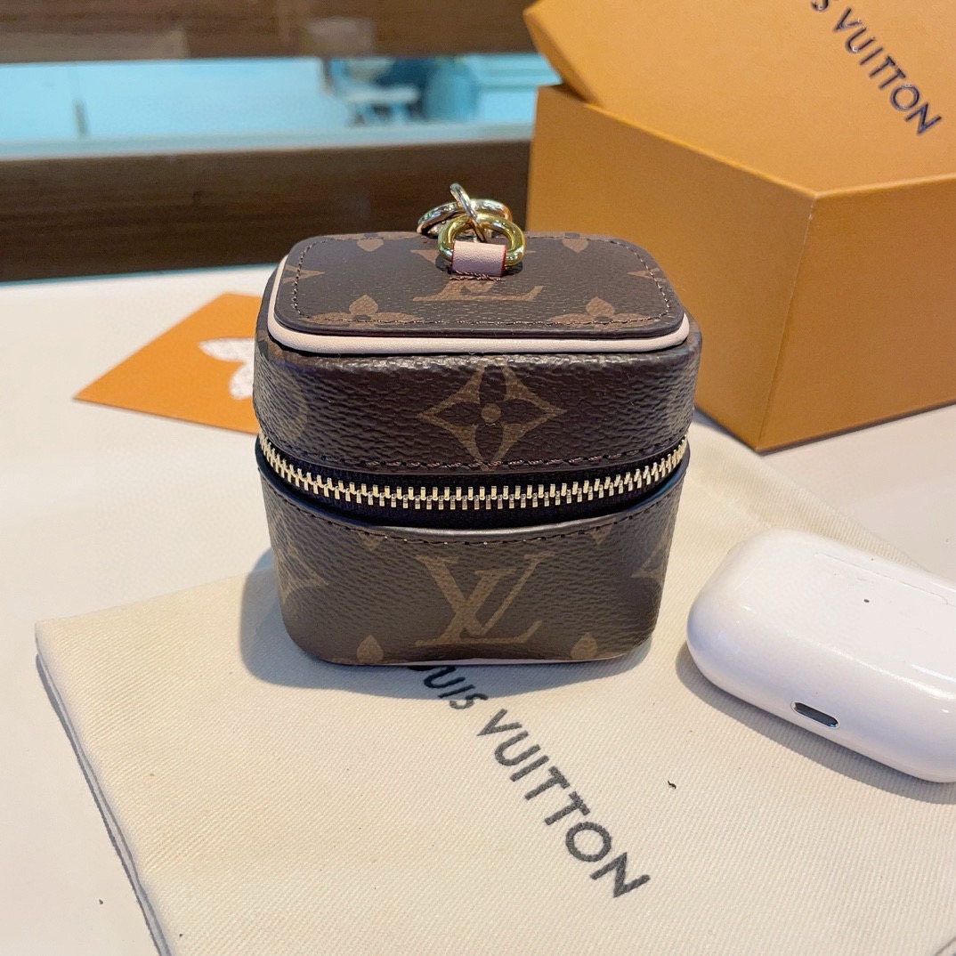 ❗️lv 迷你包包 零钱包钥匙扣耳机包 包包挂件挂饰可放耳机 卡片 💄零钱等小物件Vanity Mono