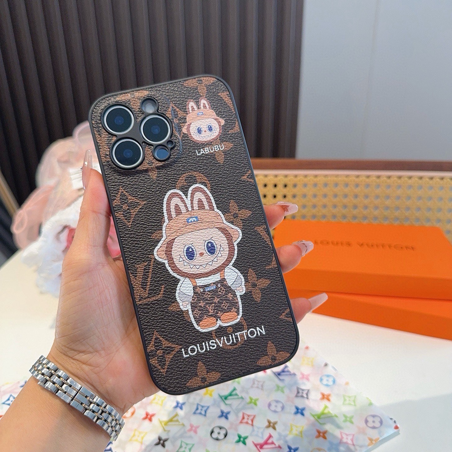 Key Buckle（钥匙扣） Style Leather Phone Case Lookbook Reference image 2