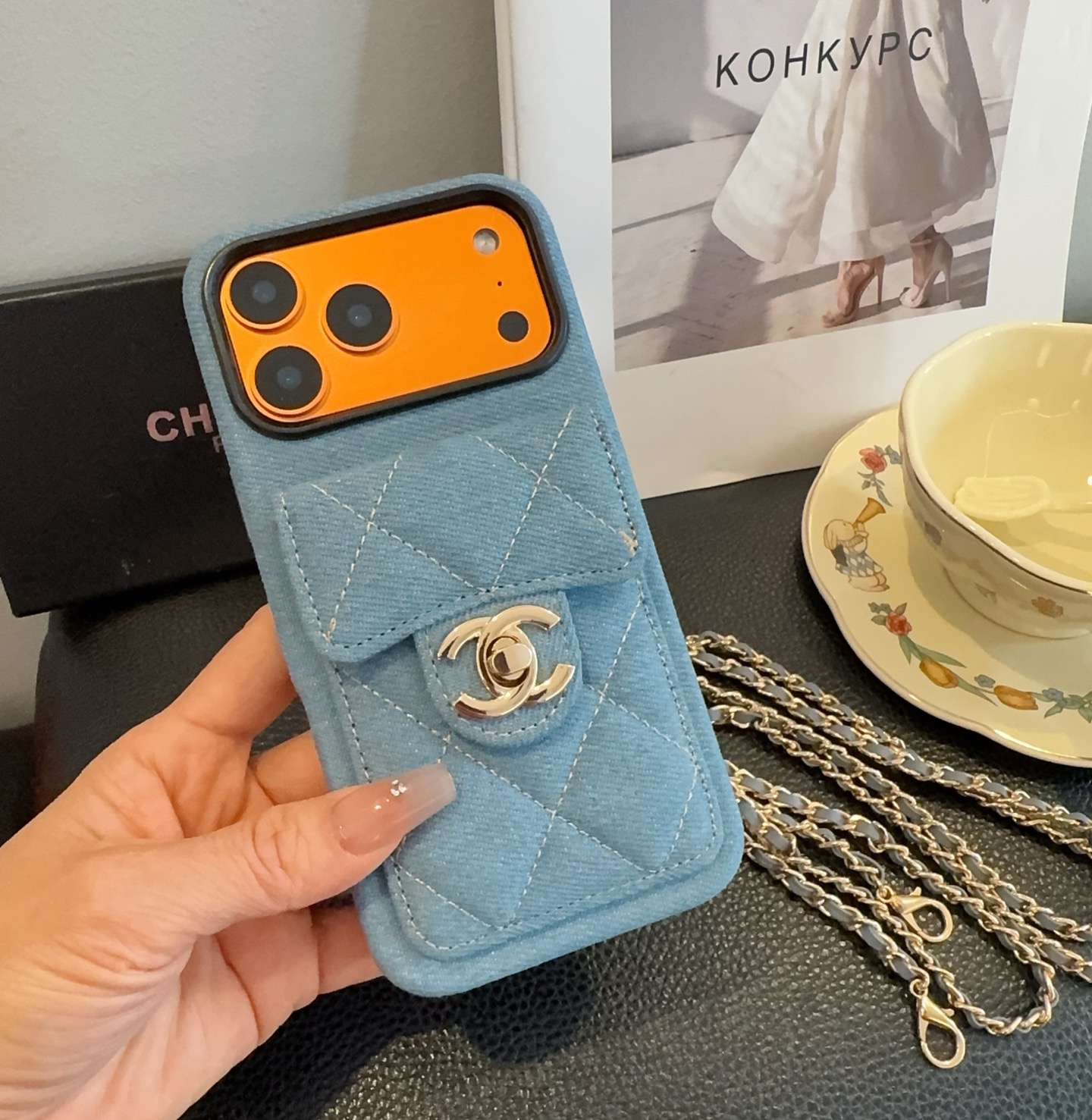 Key Buckle Style Denim Phone Case Other Phone Case detail image 5 from source 778821