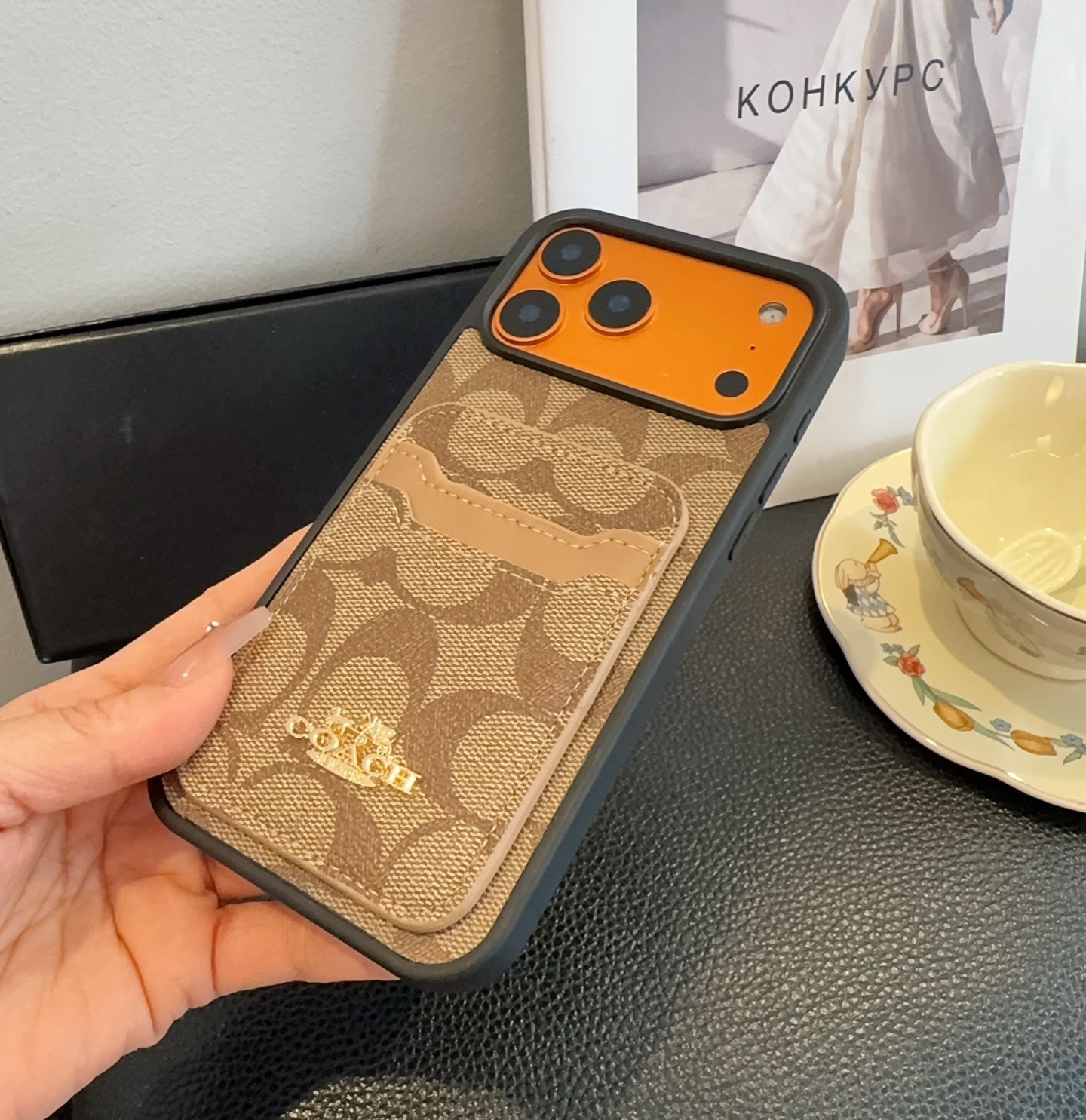 [庆祝][庆祝][庆祝]新品上架，蔻驰插卡手机壳 卡包 二合一手机壳型号：为了不出现报错型号，请打开本机