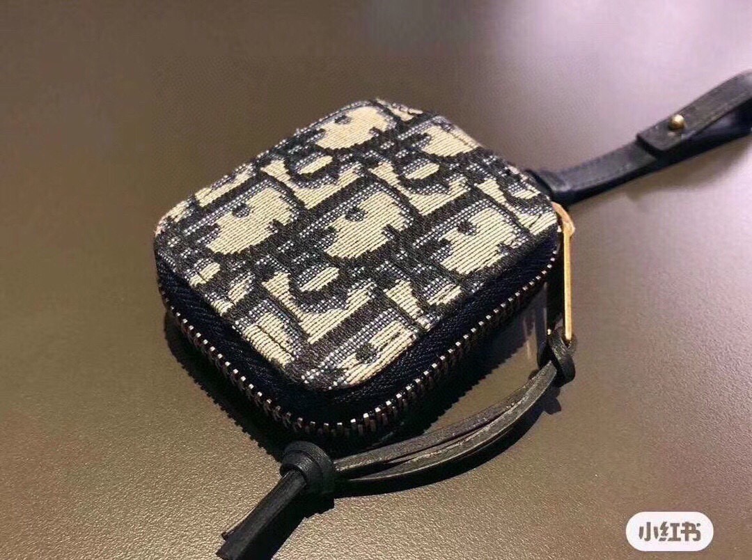 dior迪奥官网同步AirPods蓝牙耳机盒/耳机包💞 iPhone1/2代通用💞 iPhone 三代配