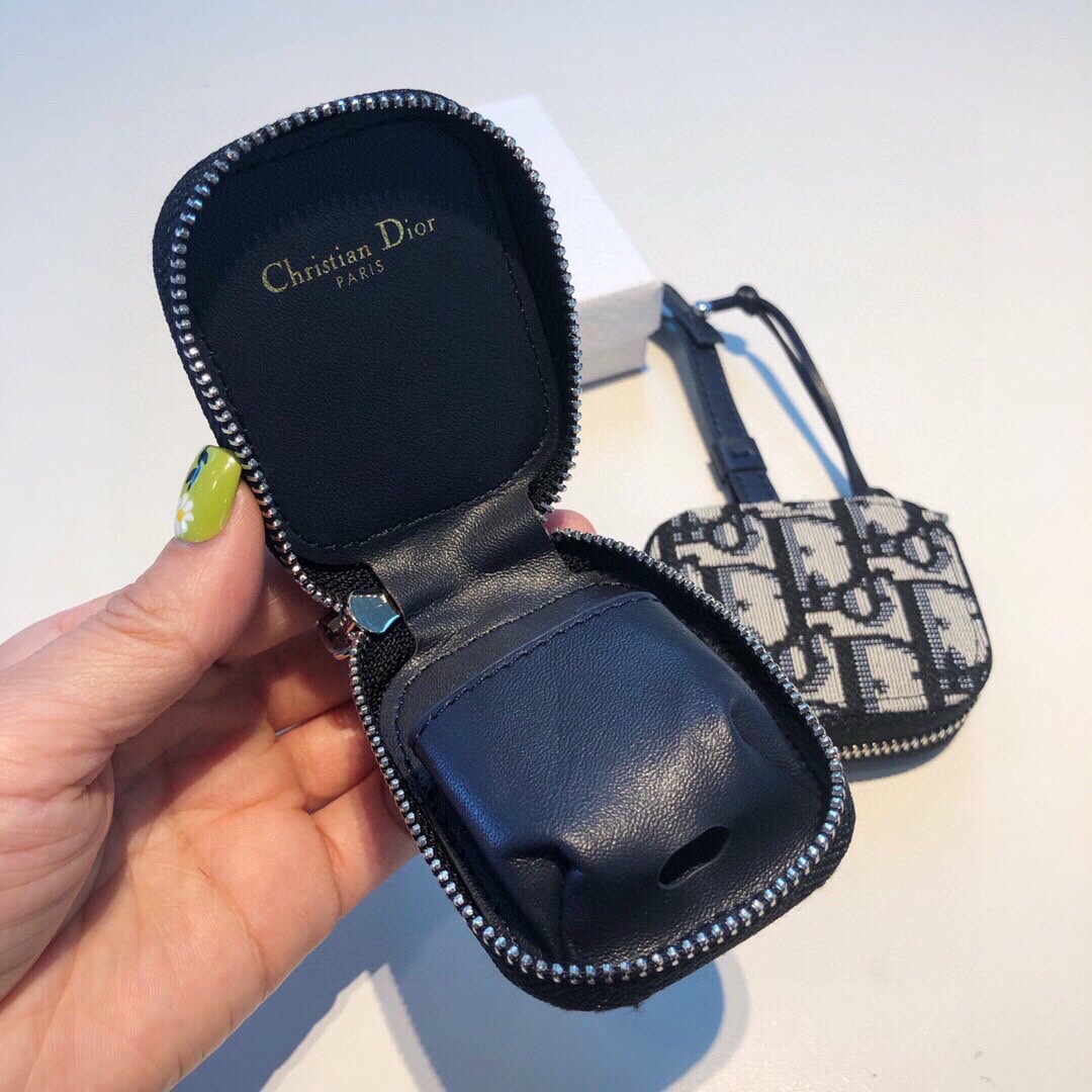 dior迪奥官网同步AirPods蓝牙耳机盒/耳机包💞 iPhone1/2代通用💞 iPhone 三代配