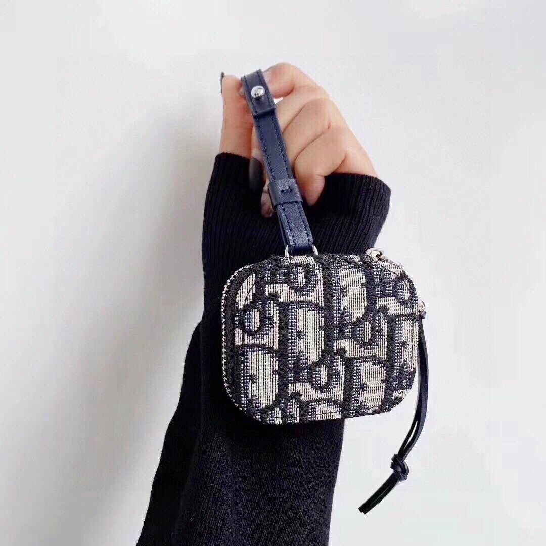 dior迪奥官网同步AirPods蓝牙耳机盒/耳机包💞 iPhone1/2代通用💞 iPhone 三代配